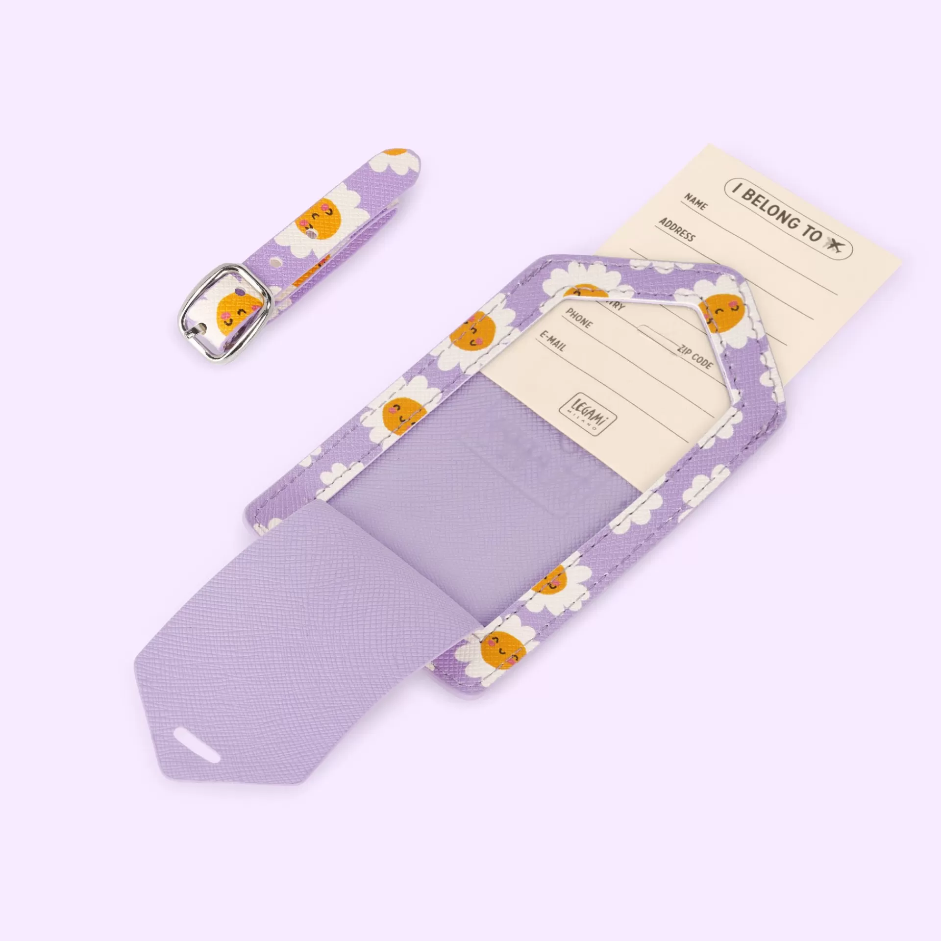 Legami Milano Etichetta Bagaglio - Luggage Tag- Accessori Viaggio