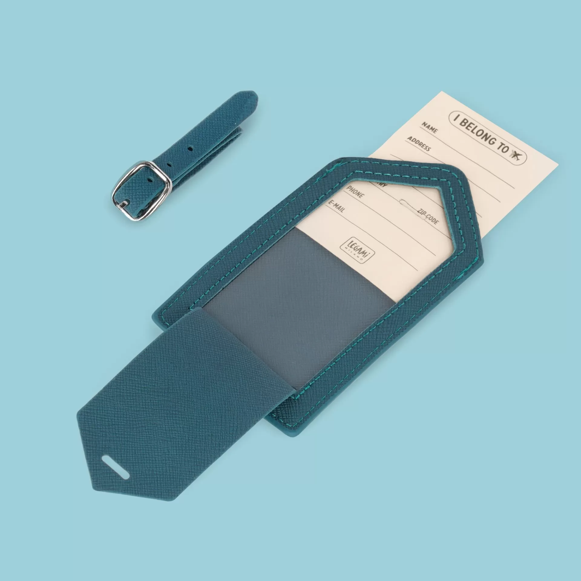 Legami Milano Etichetta Bagaglio - Luggage Tag- Accessori Viaggio