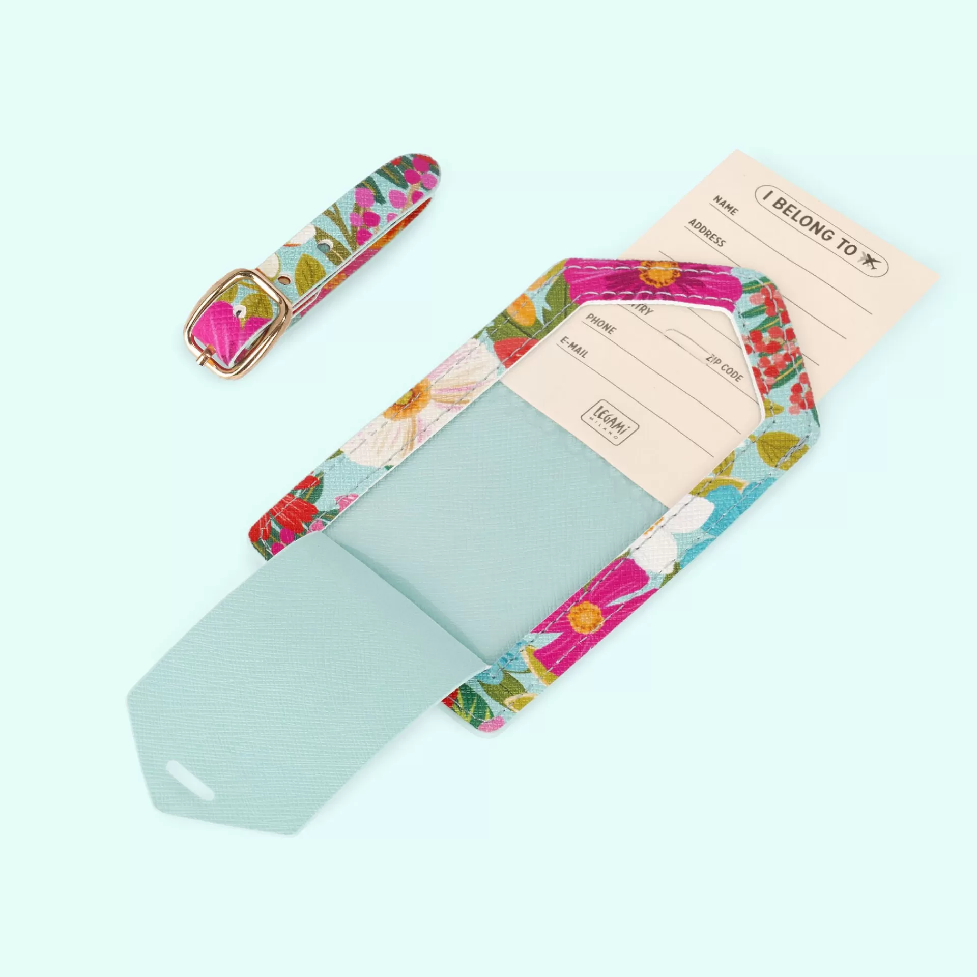 Legami Milano Etichetta Bagaglio - Luggage Tag- Accessori Viaggio