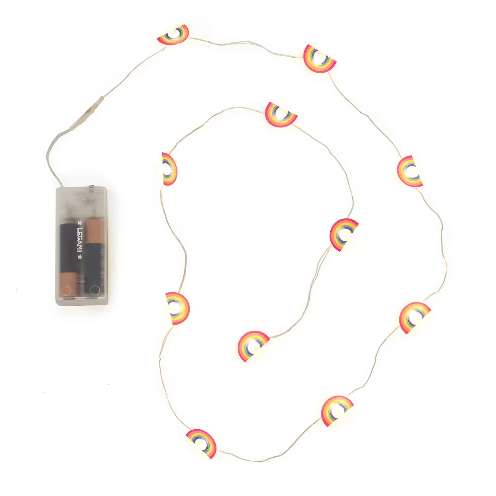 Legami Milano Filo di Luci Led a Forma di Arcobaleno- Luci Decorative