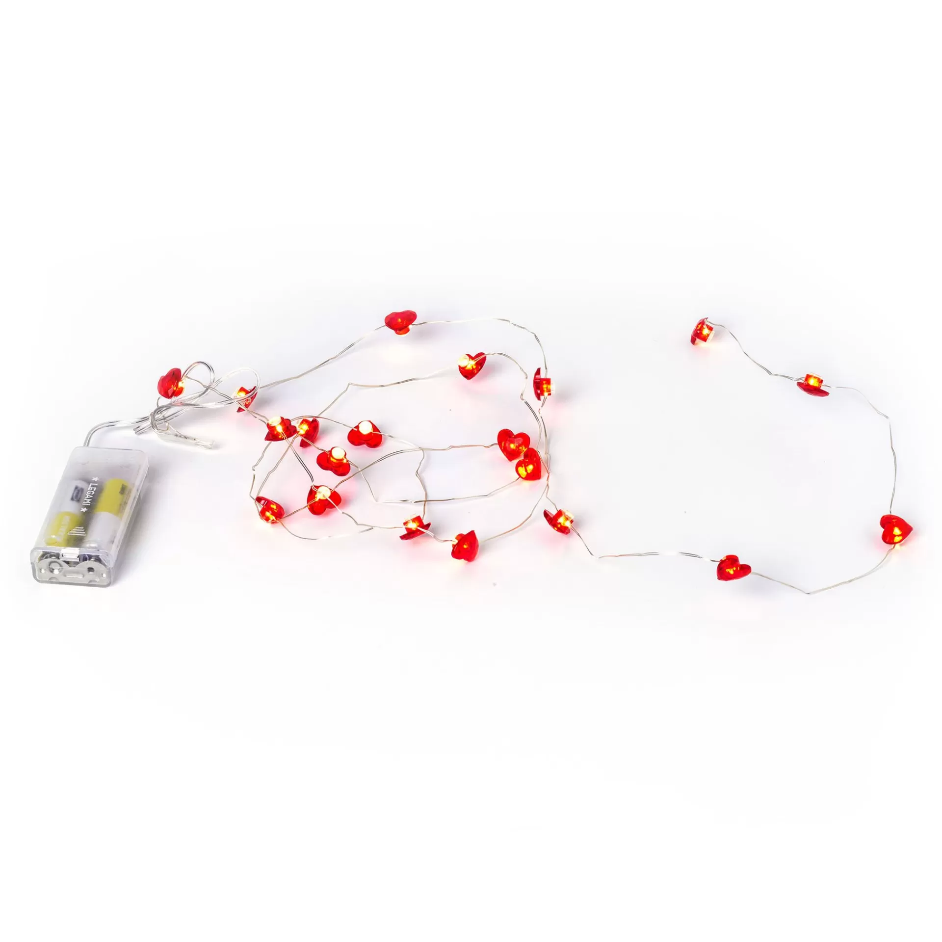 Legami Milano Filo di Luci Led a Forma di Cuore- Luci Decorative