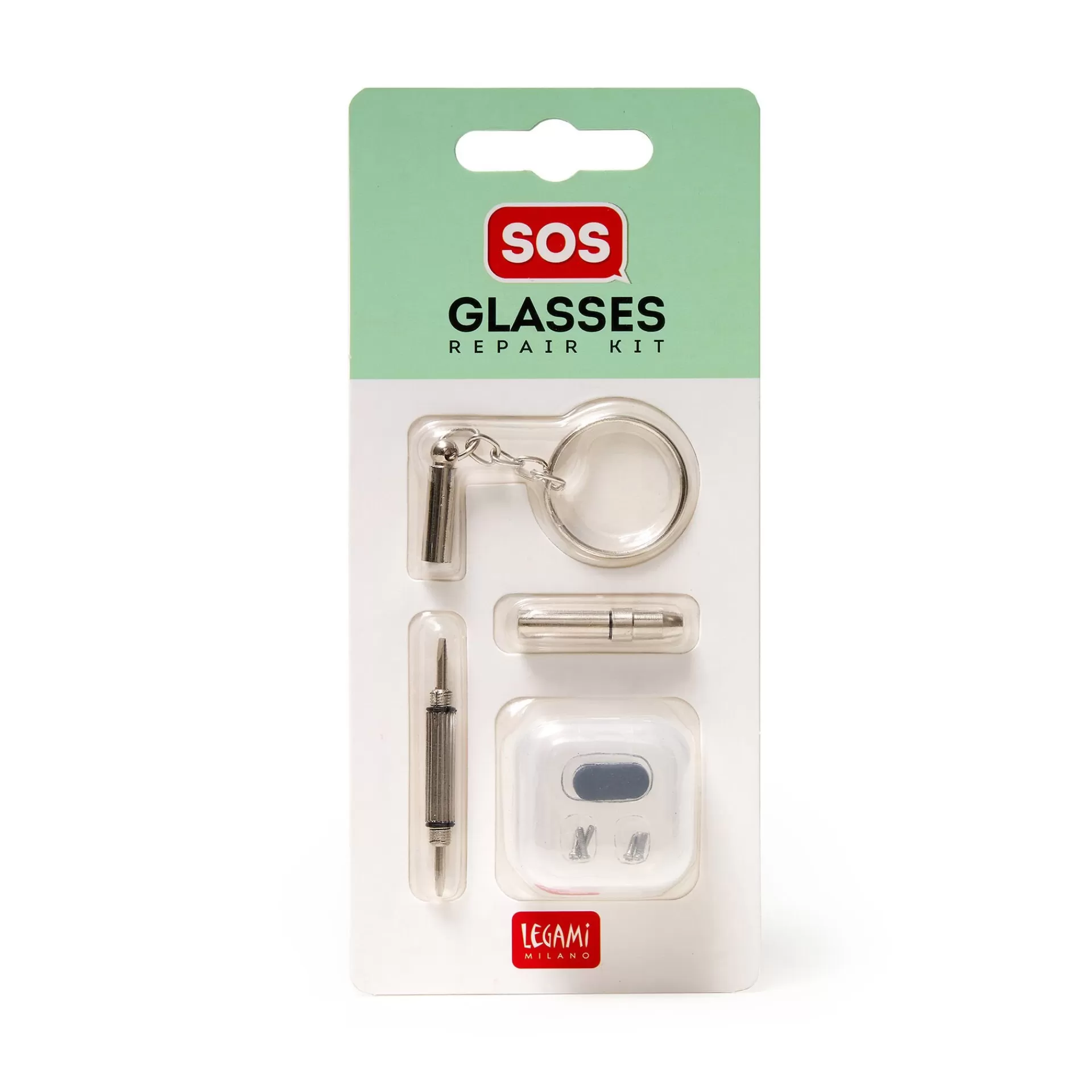 Legami Milano Kit Ripara Occhiali - SOS Glasses- Accessori Occhiali