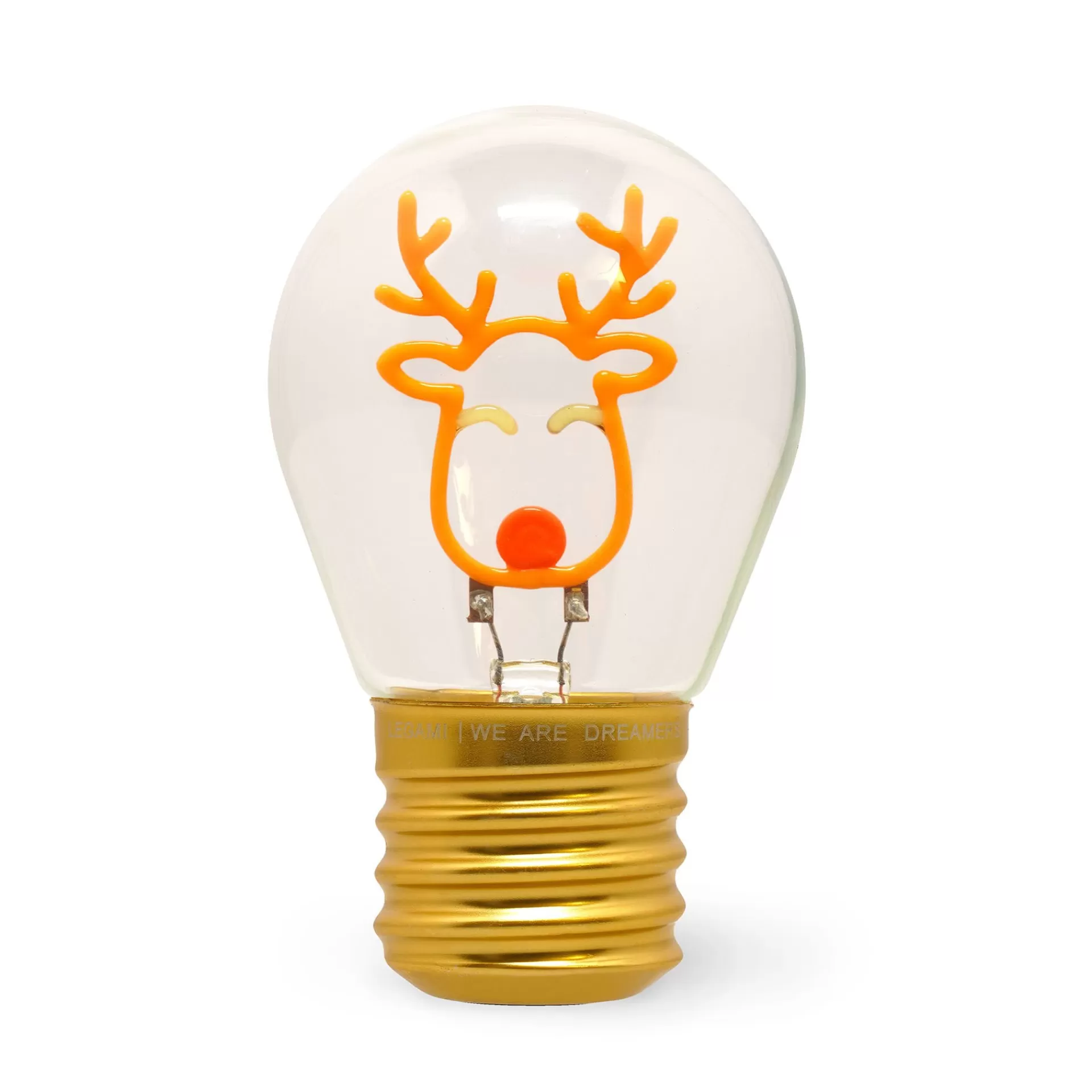 Legami Milano Lampada da Tavolo a Forma di Lampadina - Bulb Fiction- Lampade | Luci Decorative