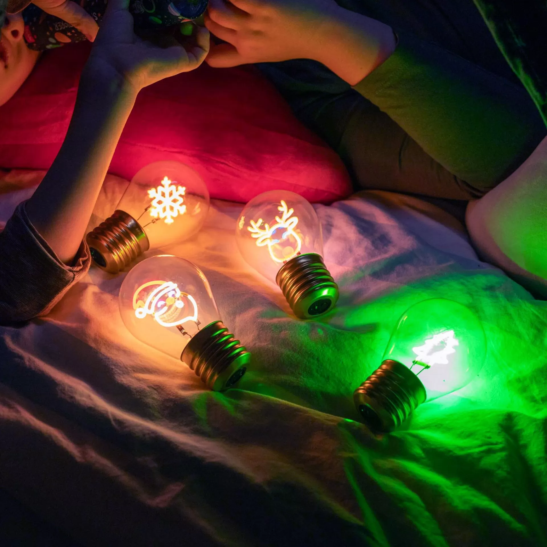 Legami Milano Lampada da Tavolo a Forma di Lampadina - Bulb Fiction- Lampade | Luci Decorative
