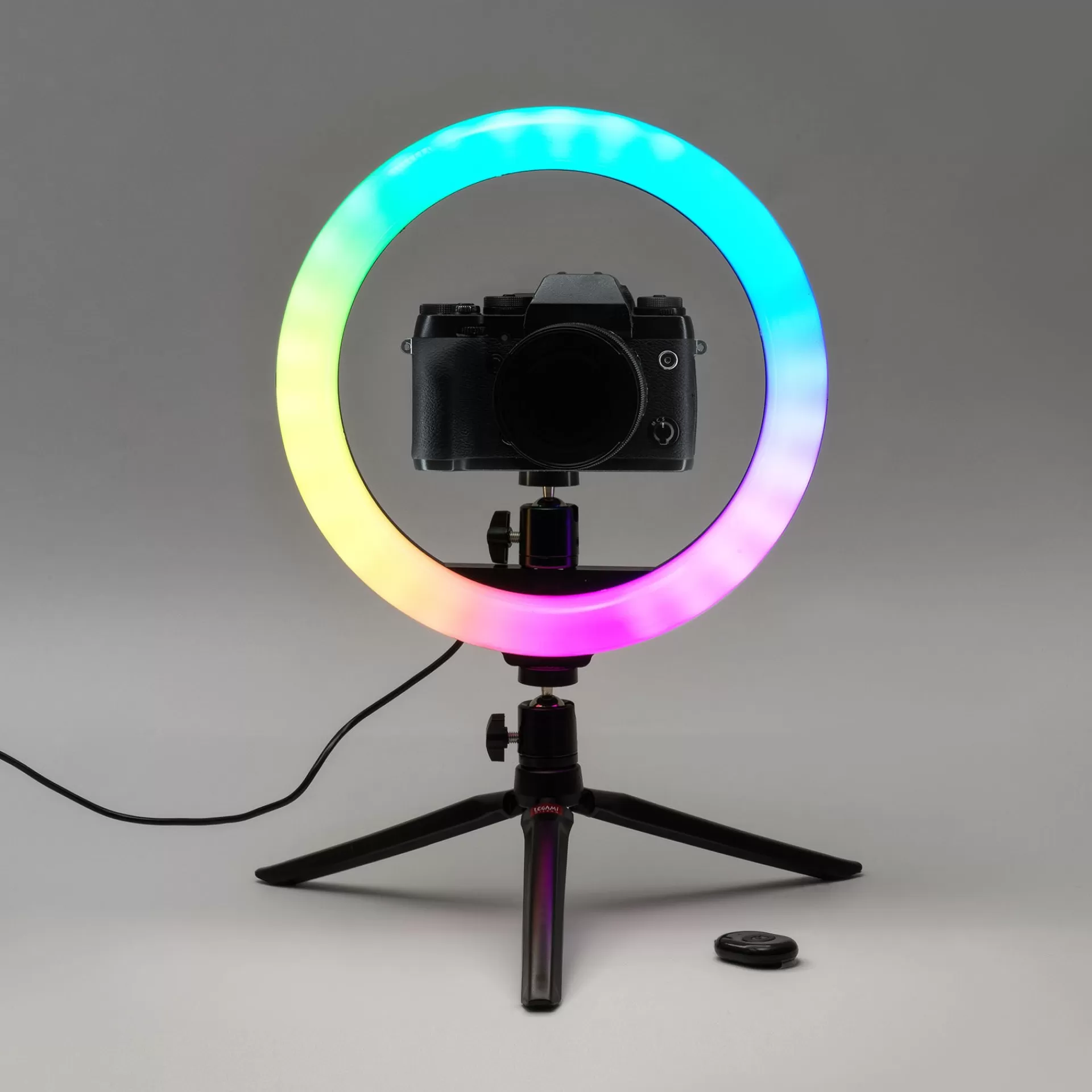 Legami Milano Lampada Led ad Anello per Selfie - Queen of the Ring- Accessori Per Smartphone Pc Tablet | Giochi