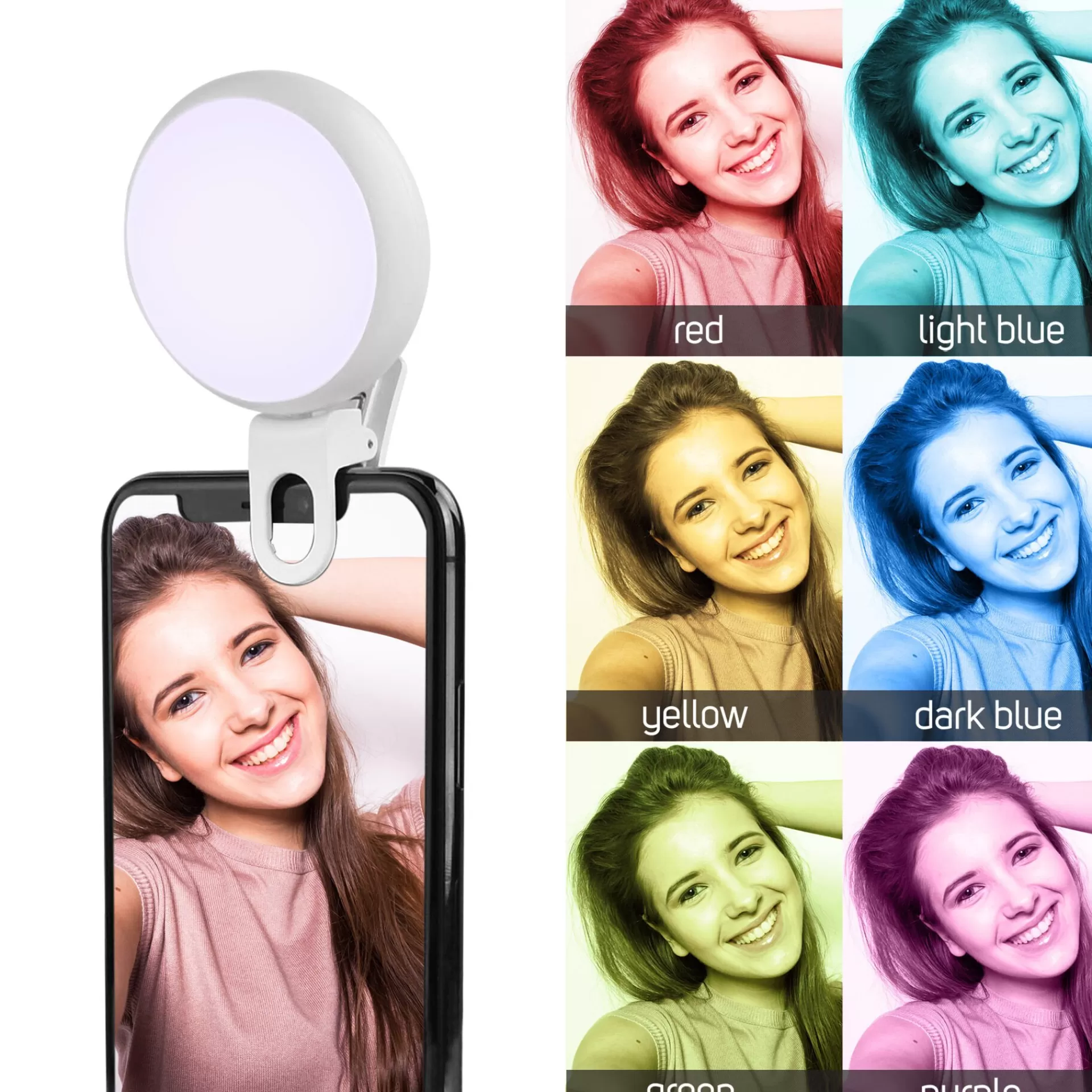 Legami Milano Luce per Selfie- Accessori Per Smartphone Pc Tablet
