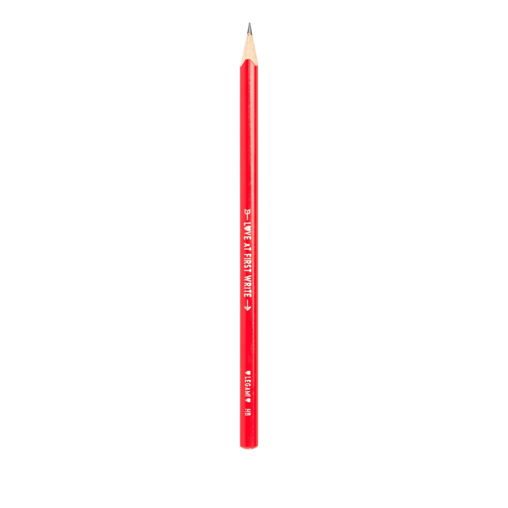 Legami Milano Matita a Forma di Cuore - Love at First Write- Matite E Pastelli