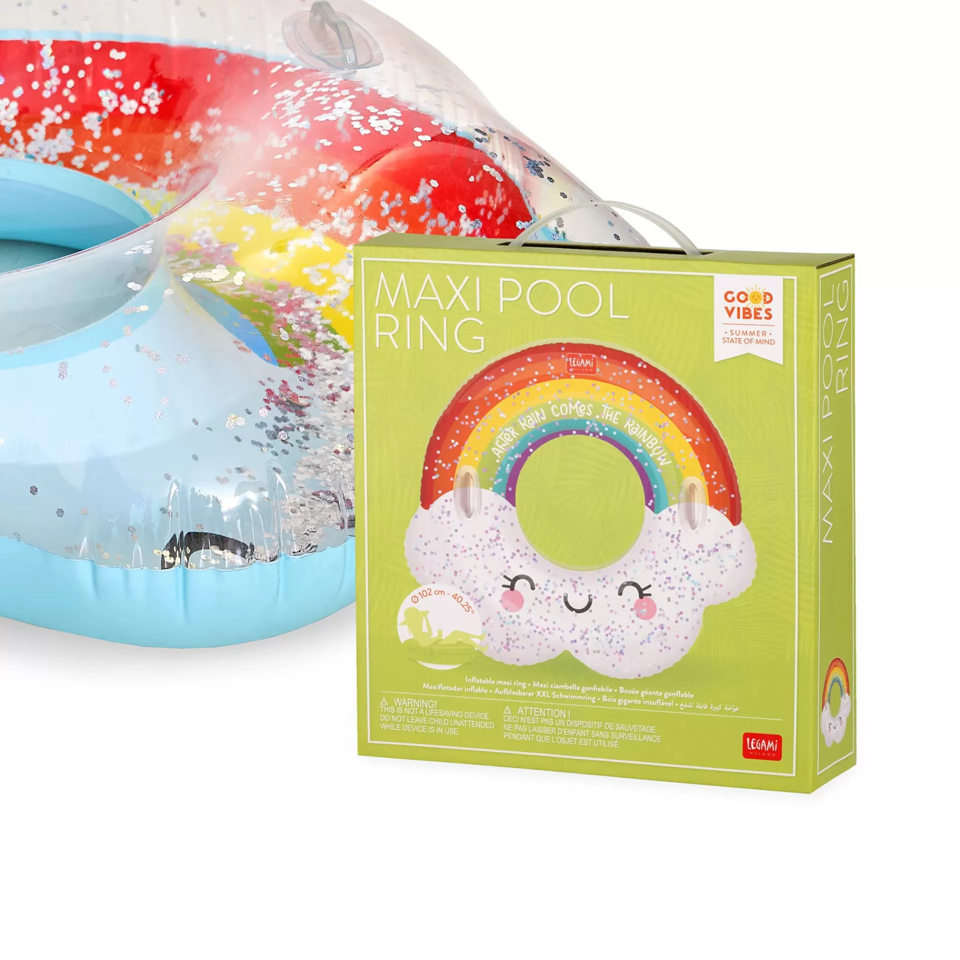Legami Milano Maxi Ciambella Gonfiabile - Maxi Pool Ring- Gonfiabili
