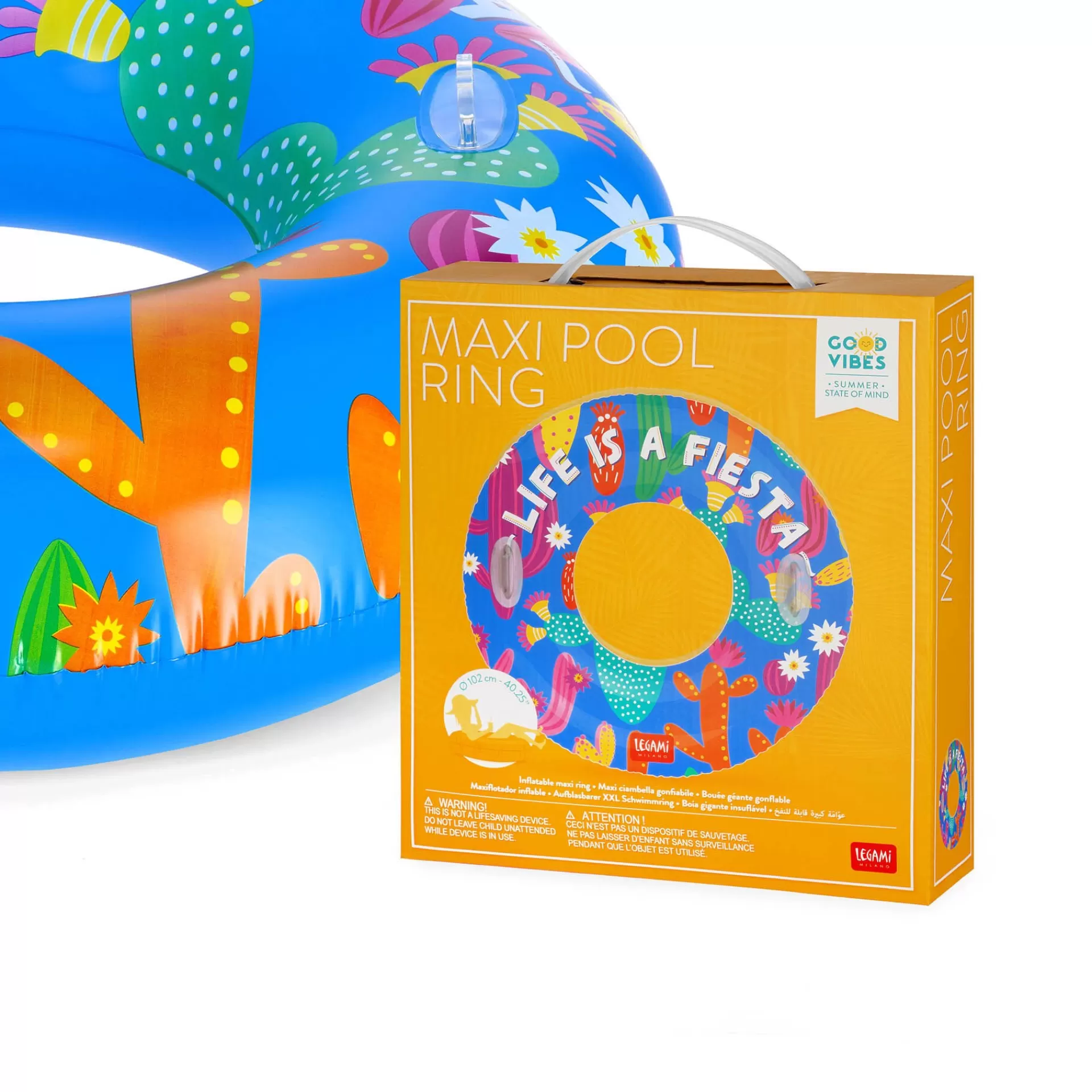 Legami Milano Maxi Ciambella Gonfiabile - Maxi Pool Ring- Gonfiabili