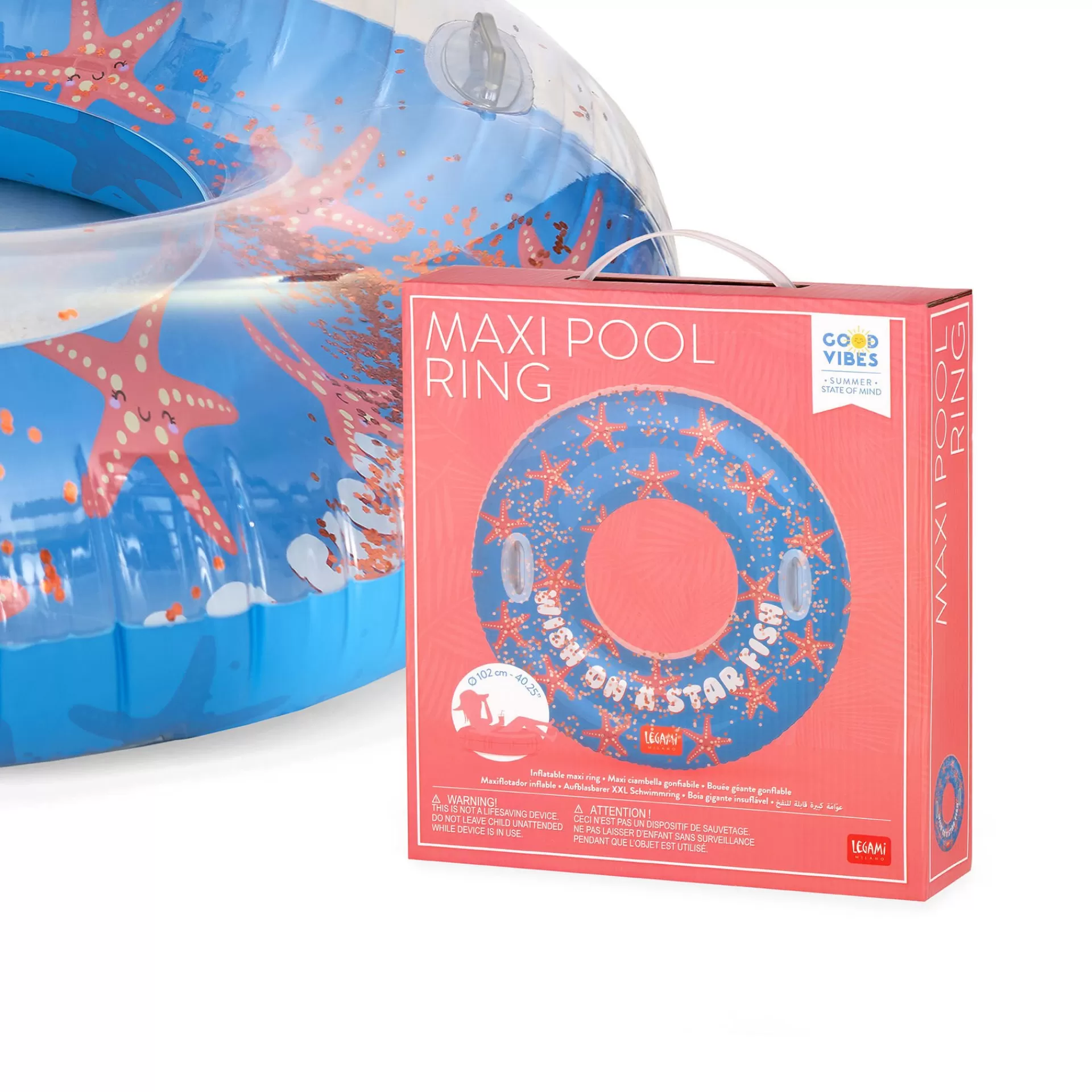 Legami Milano Maxi Ciambella Gonfiabile - Maxi Pool Ring- Gonfiabili