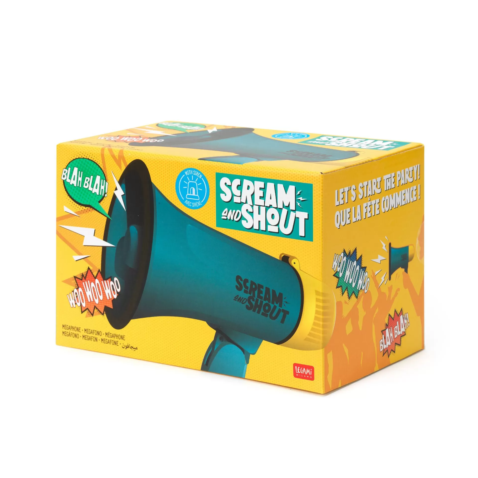 Legami Milano Megafono - Scream and Shout- Giochi