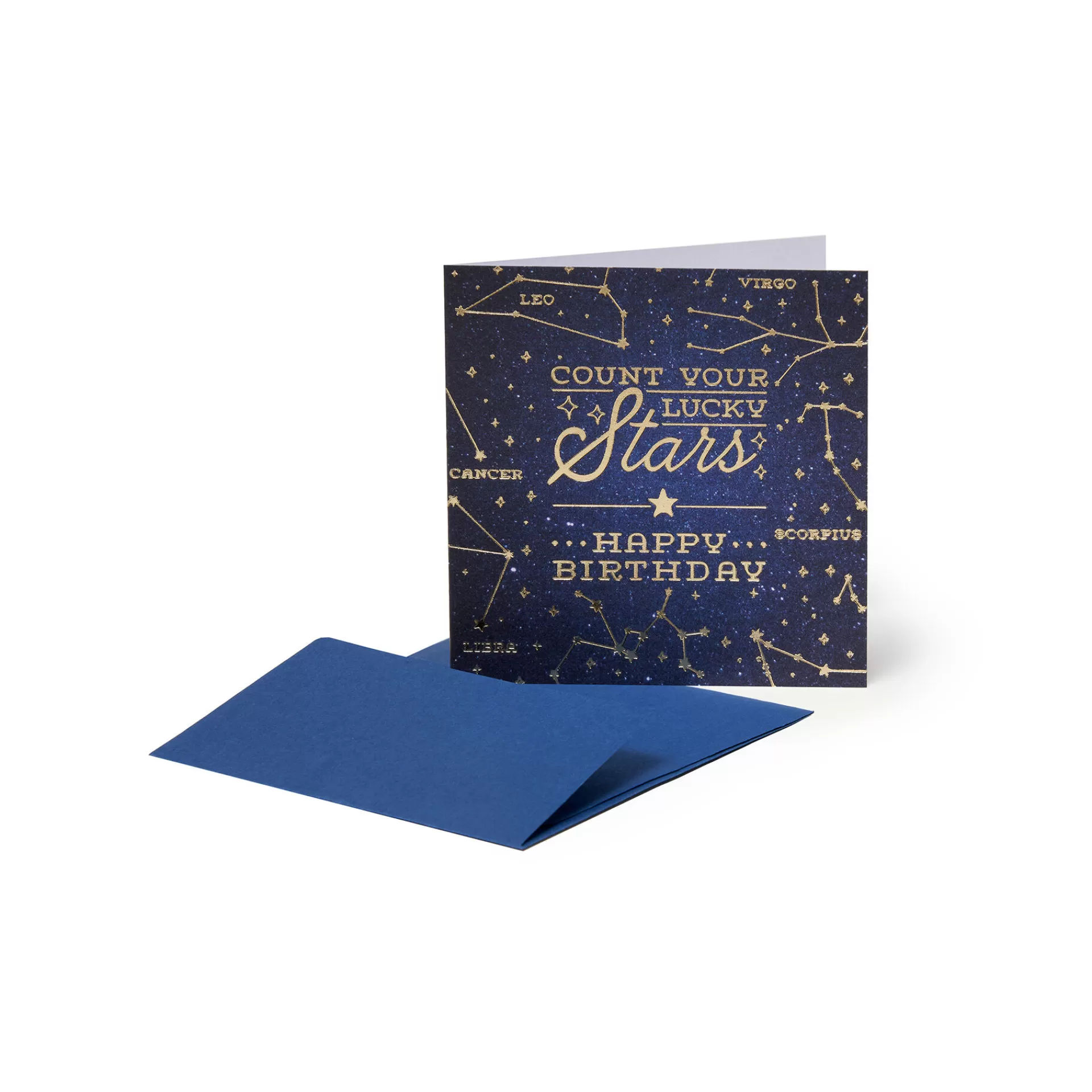 Legami Milano Mini Biglietto d'Auguri - Buon Compleanno - Lucky Stars- Biglietti Compleanno
