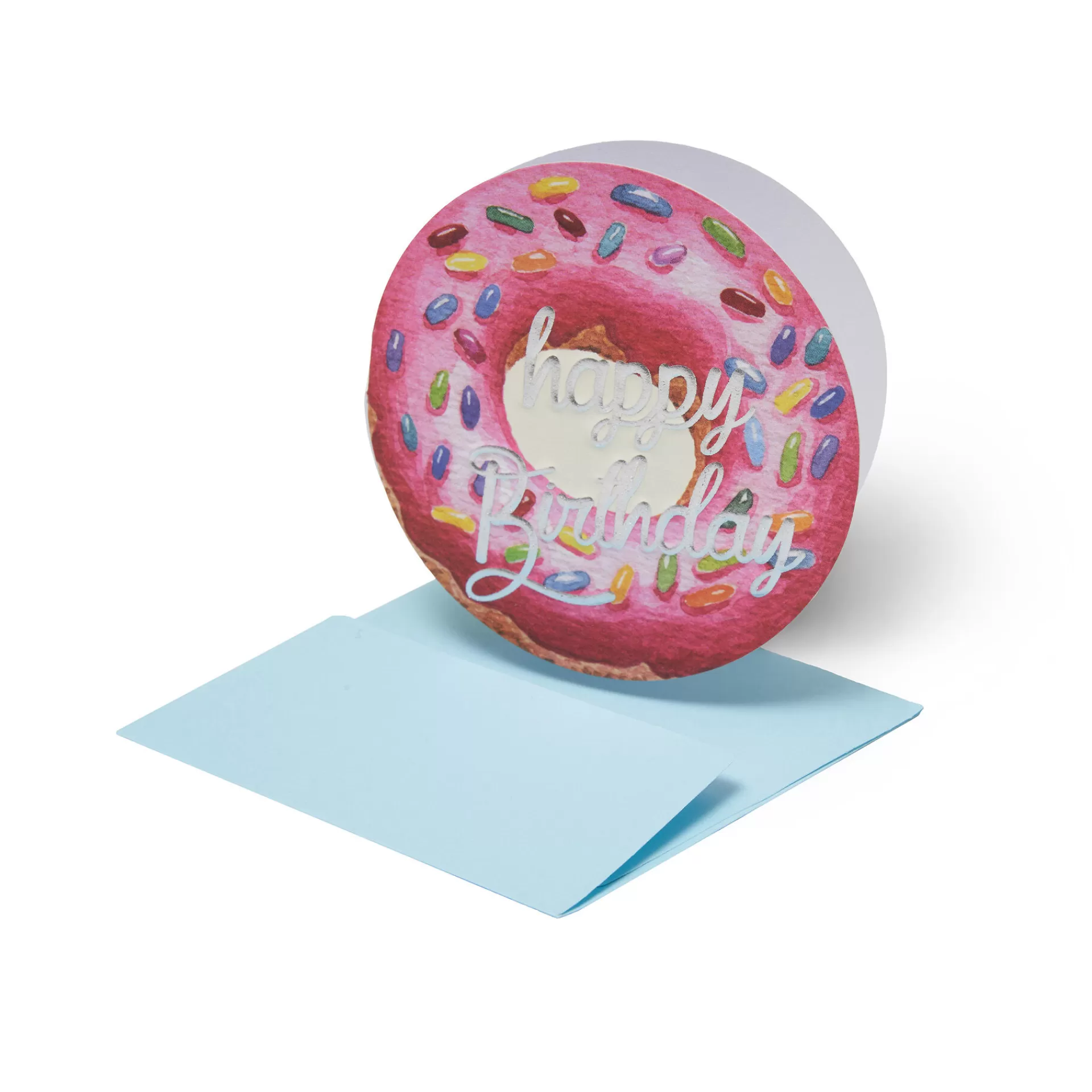 Legami Milano Mini Biglietto d'Auguri - Happy Birthday - Donut- Biglietti Compleanno