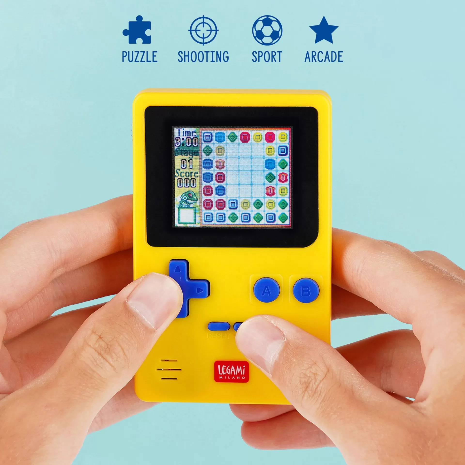 Legami Milano Mini Console Portatile - Super Arcade Station- Arcade