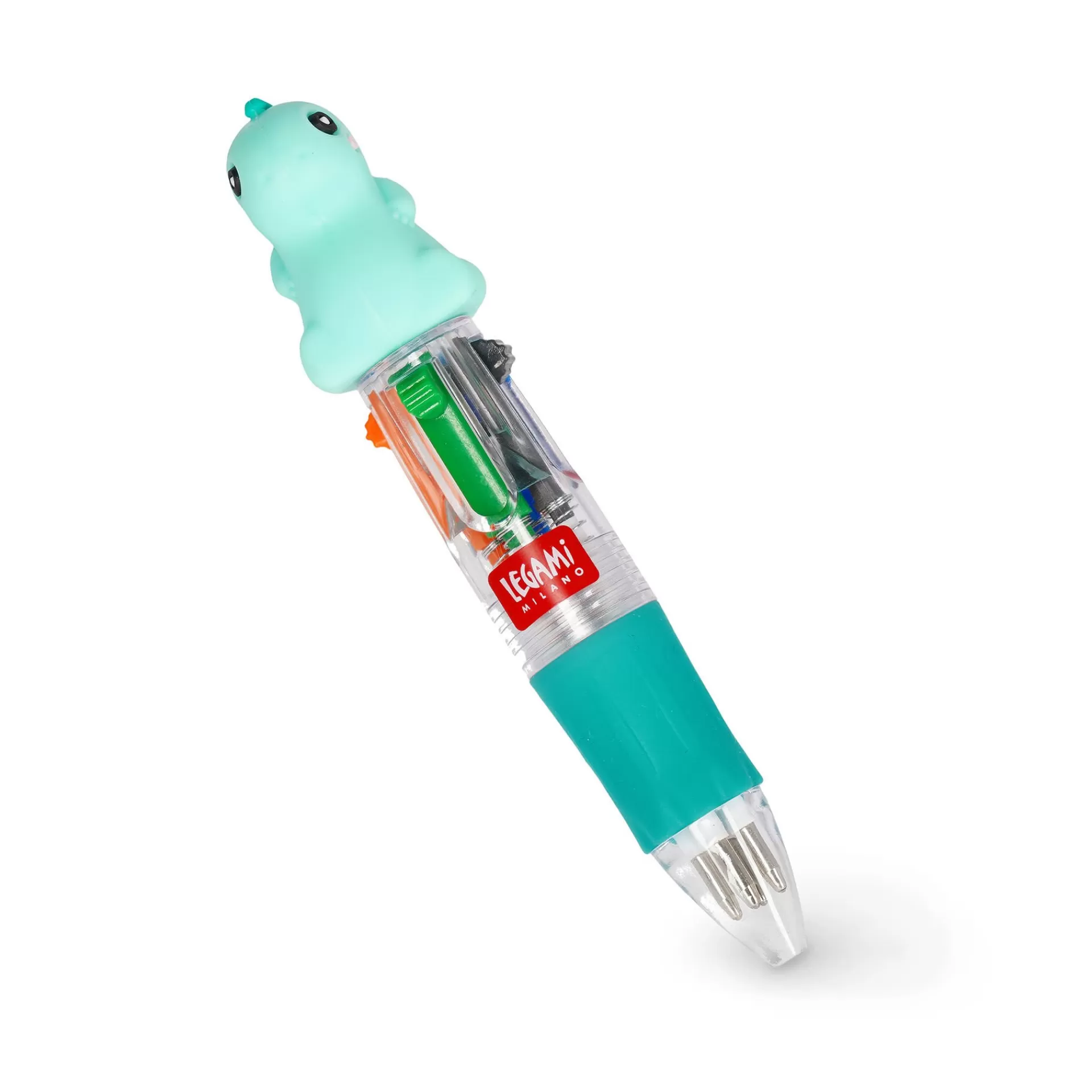 Legami Milano Mini Penna a Sfera 4 Colori - Mini Magic Rainbow- Penne A Sfera E Gel