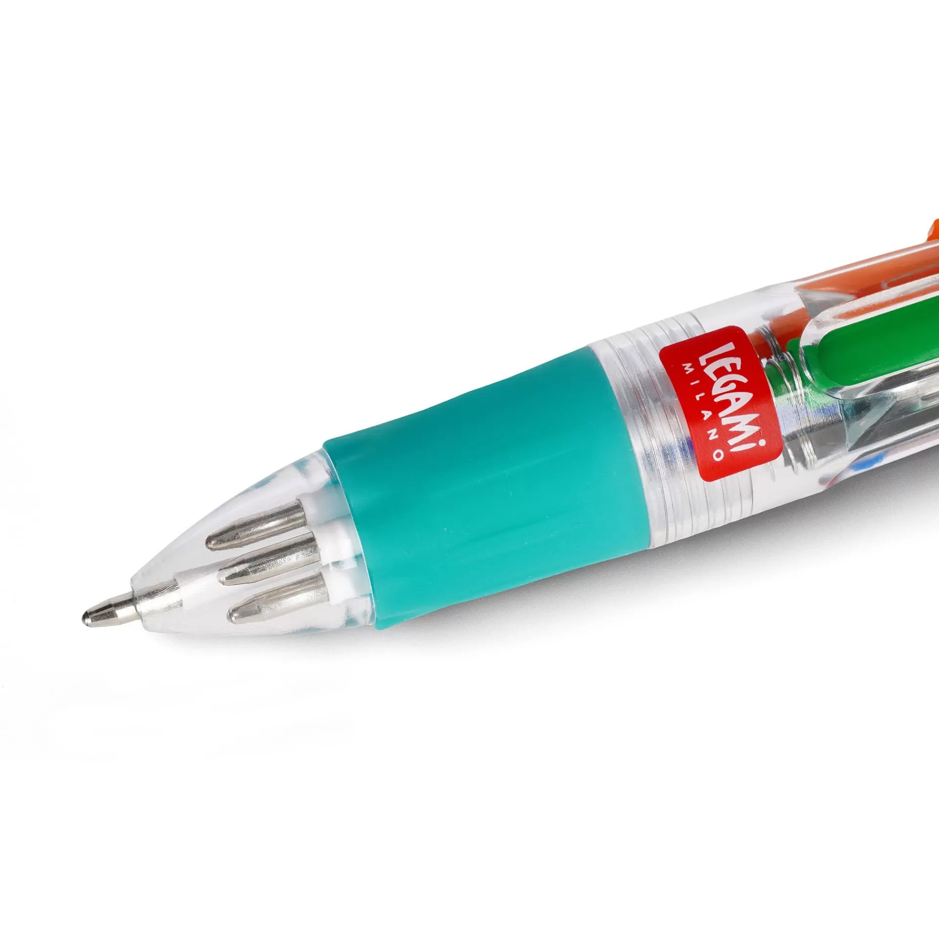 Legami Milano Mini Penna a Sfera 4 Colori - Mini Magic Rainbow- Penne A Sfera E Gel