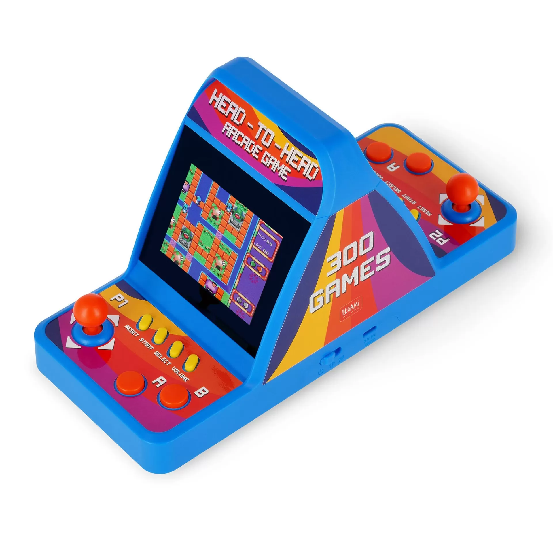 Legami Milano Mini Videogioco Arcade a due Giocatori- Arcade