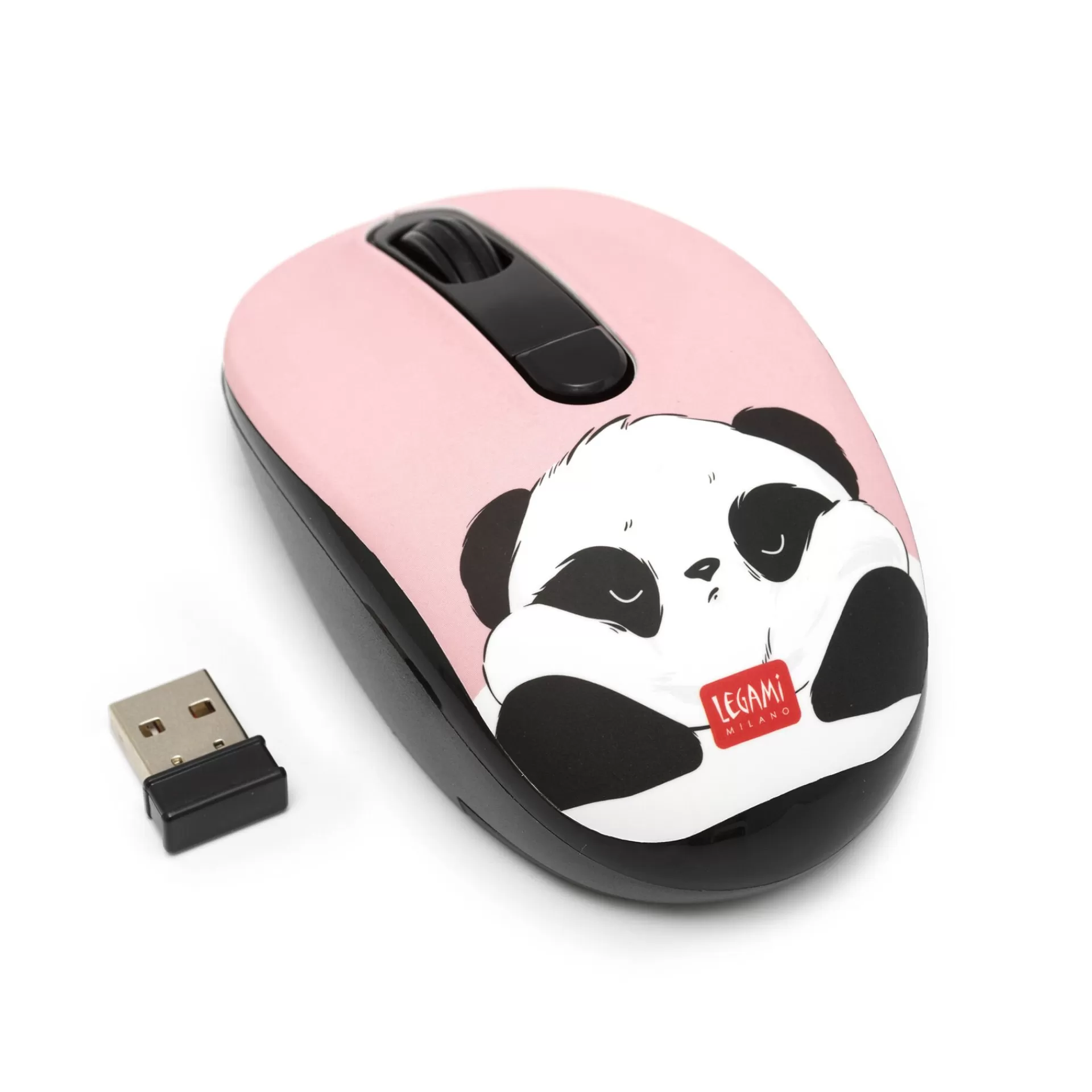 Legami Milano Mouse Wireless con Ricevitore USB- Accessori Per Smartphone Pc Tablet