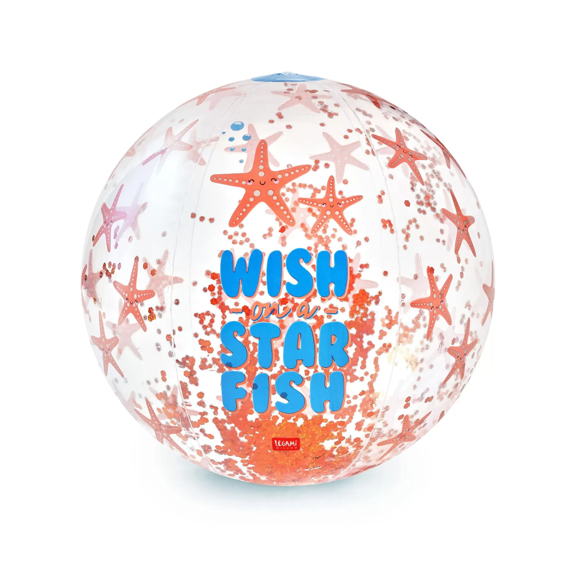 Legami Milano Palla da Spiaggia Gonfiabile - Glitter Beach Ball- Giochi Da Spiaggia | Gonfiabili