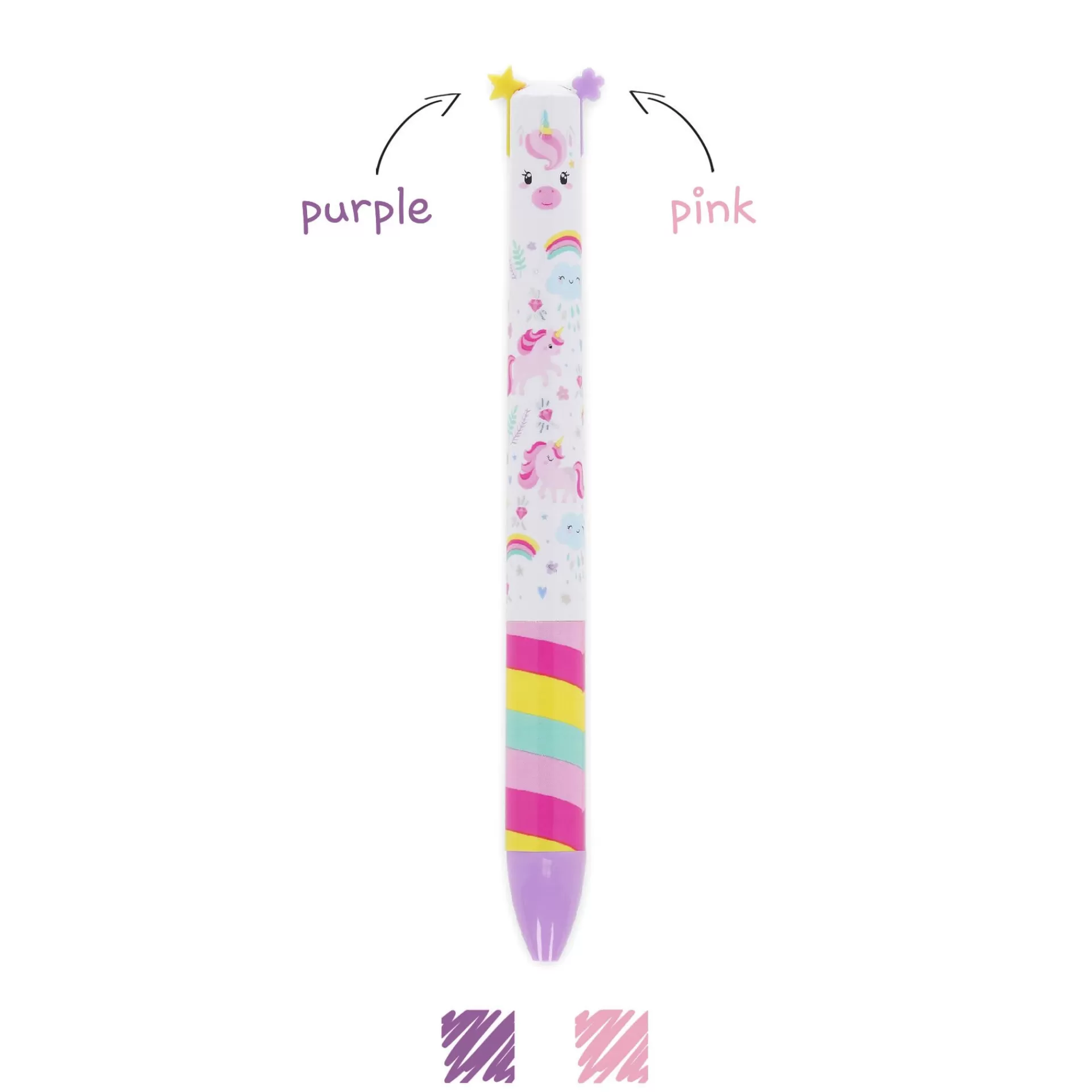 Legami Milano Penna a Due Colori - Click&Clack- Penne A Sfera E Gel
