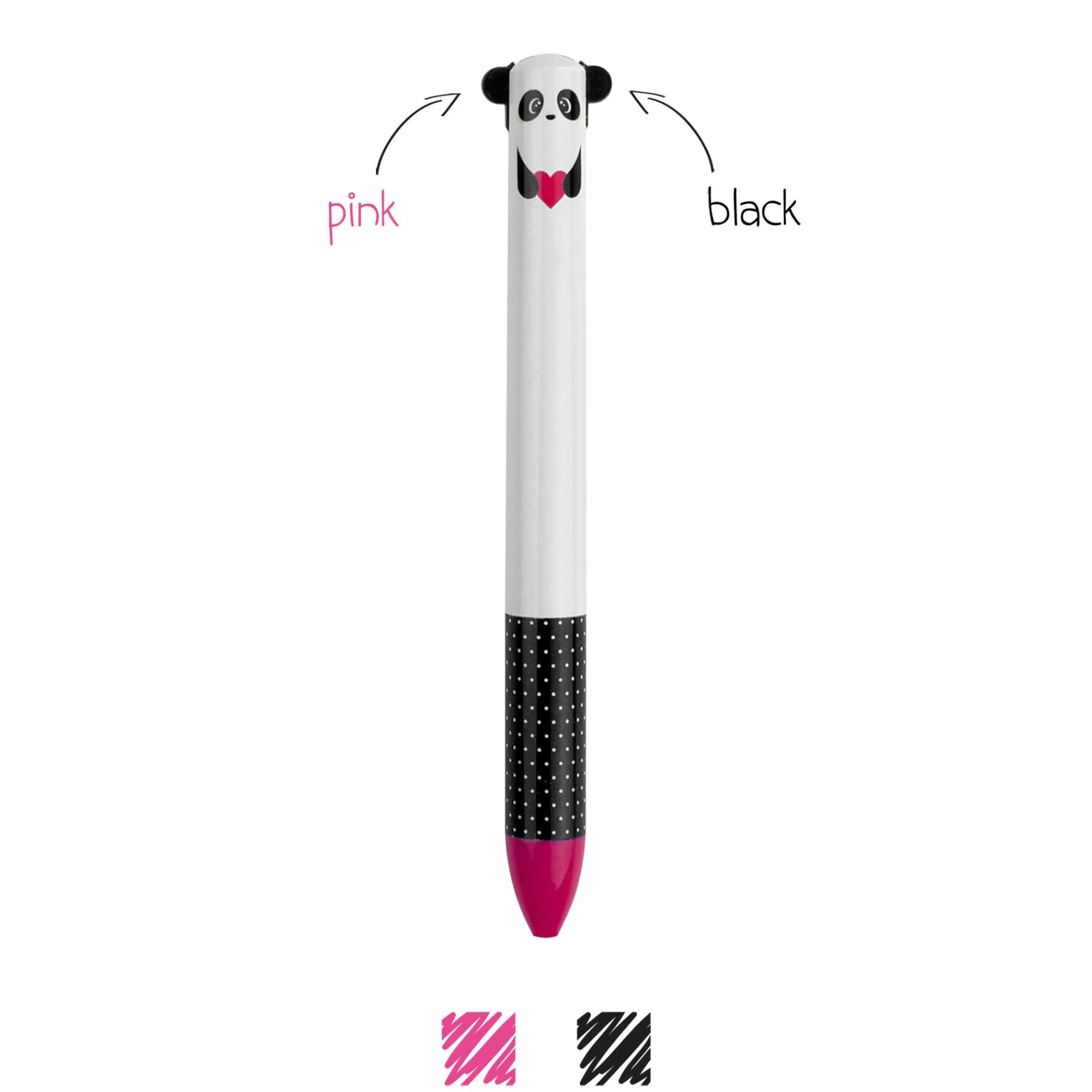 Legami Milano Penna a Due Colori - Click&Clack- Penne A Sfera E Gel