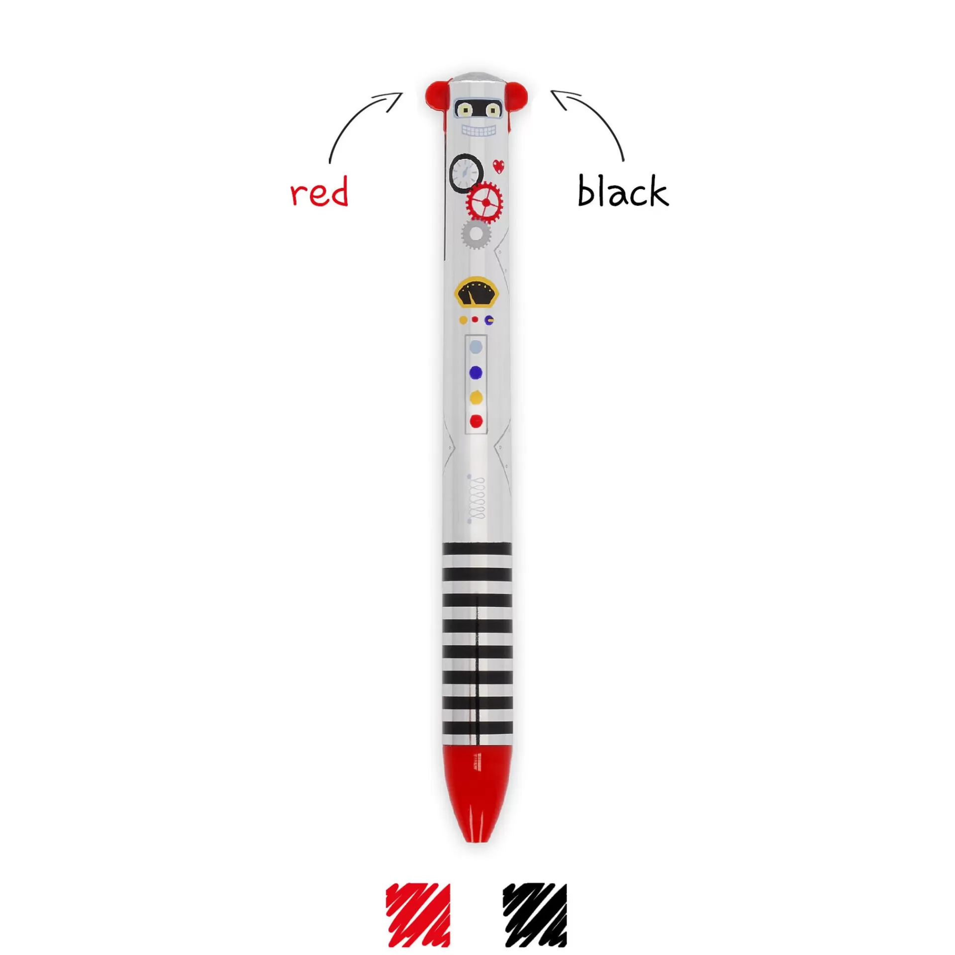 Legami Milano Penna a Due Colori - Click&Clack- Penne A Sfera E Gel