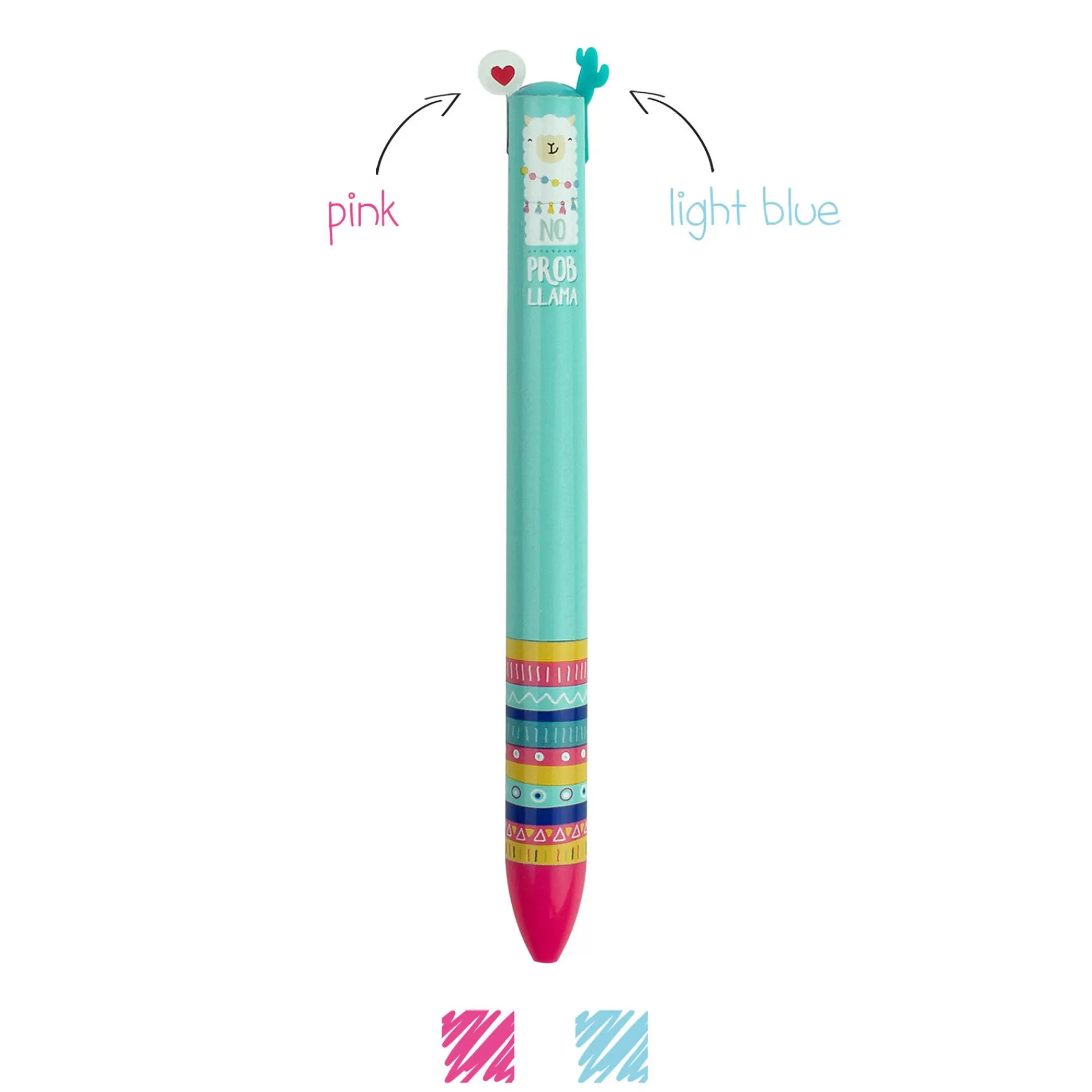 Legami Milano Penna a Due Colori - Click&Clack- Penne A Sfera E Gel