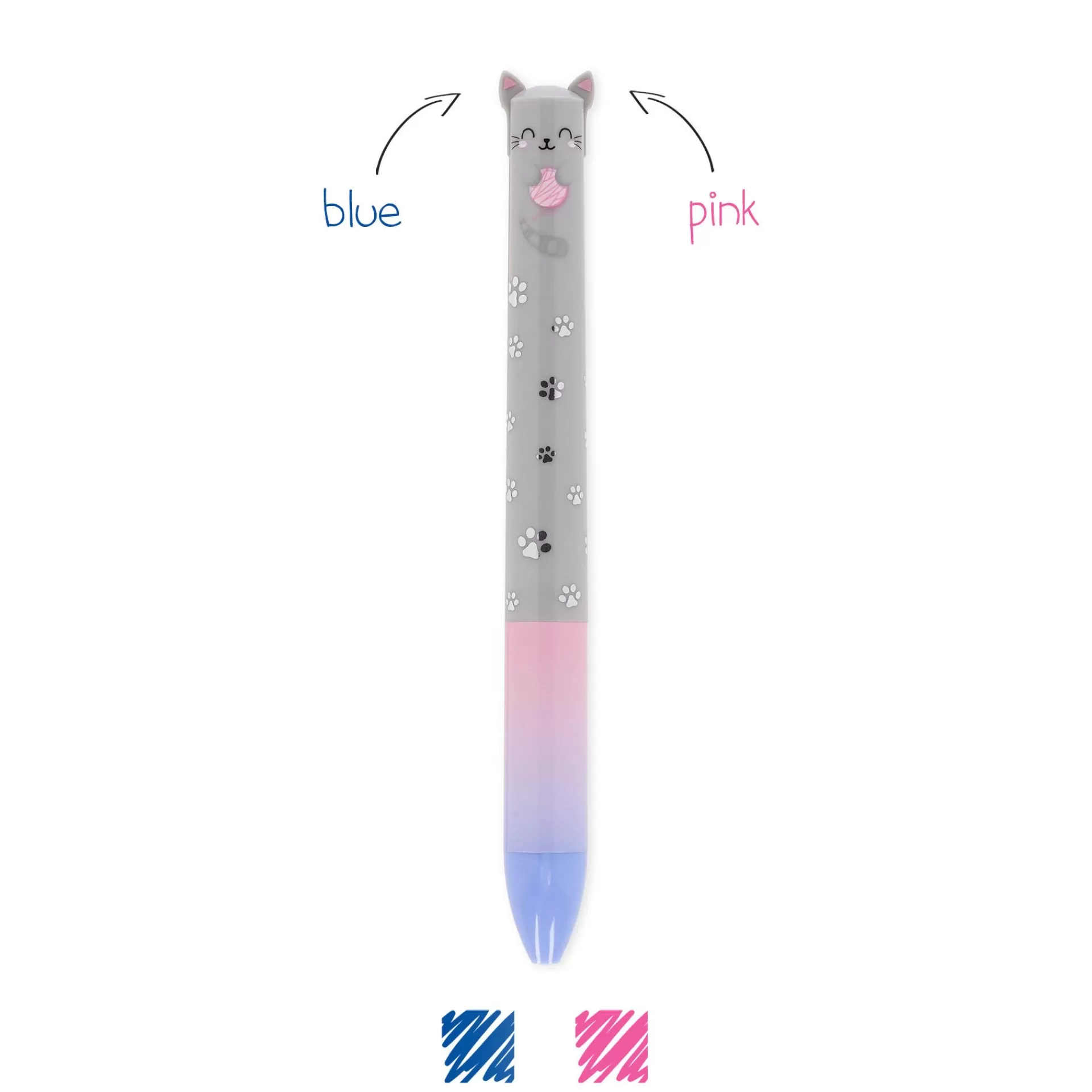 Legami Milano Penna a Due Colori - Click&Clack- Penne A Sfera E Gel