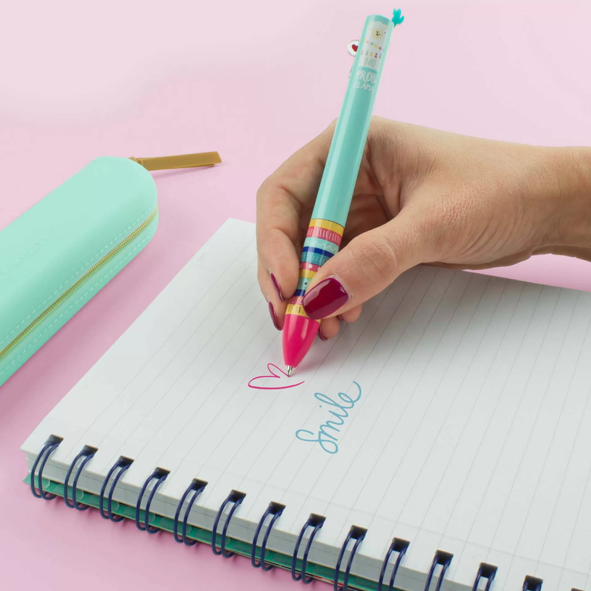 Legami Milano Penna a Due Colori - Click&Clack- Penne A Sfera E Gel