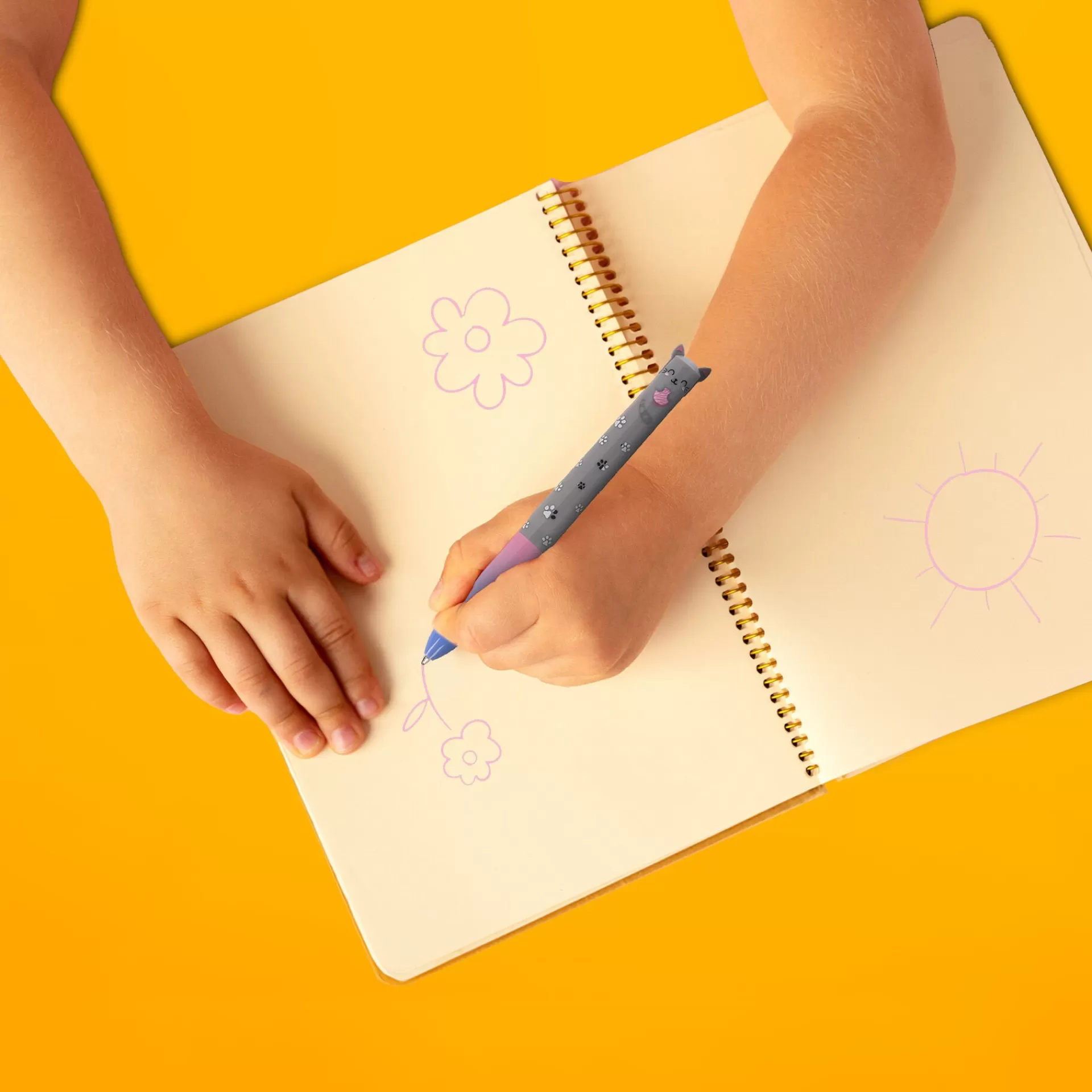 Legami Milano Penna a Due Colori - Click&Clack- Penne A Sfera E Gel