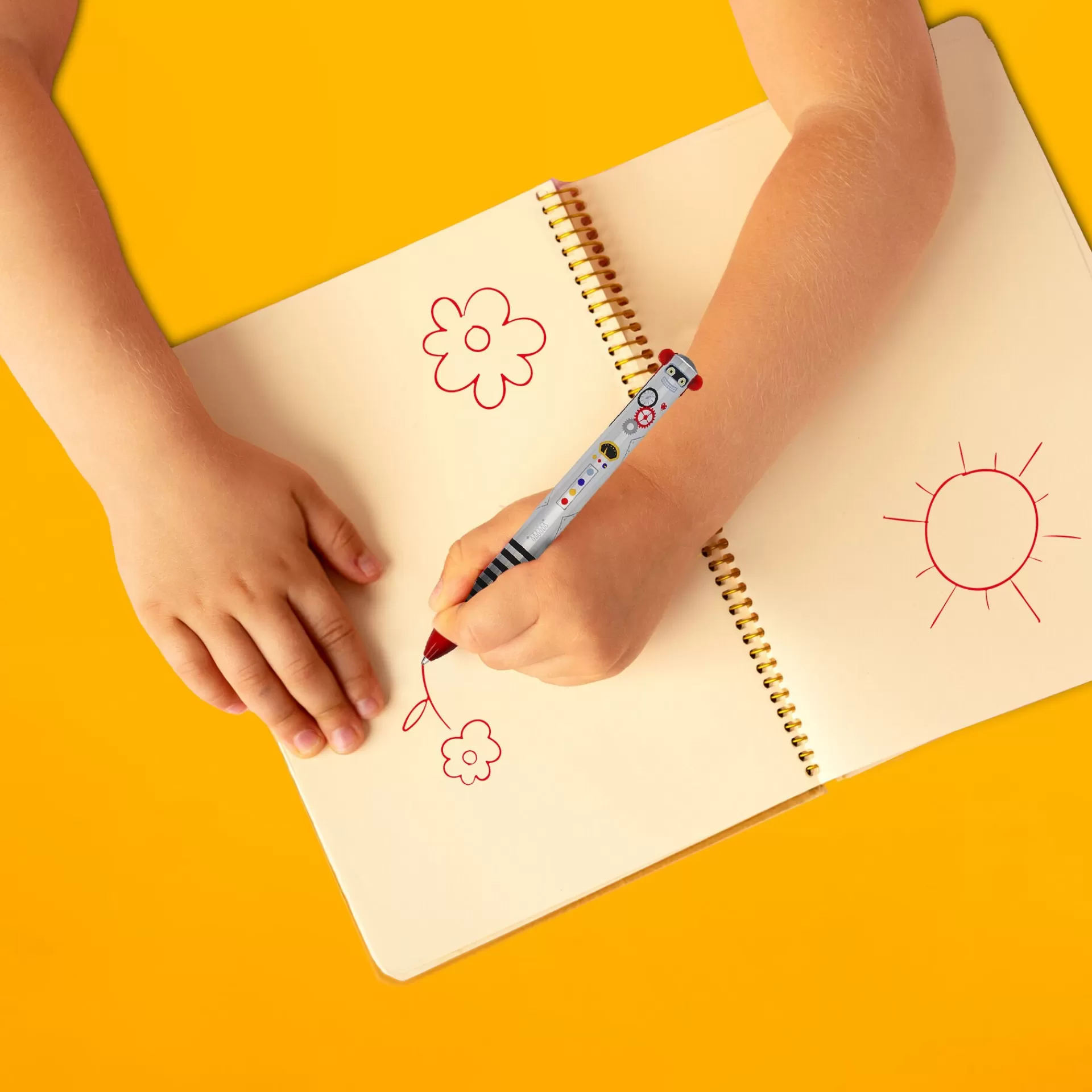 Legami Milano Penna a Due Colori - Click&Clack- Penne A Sfera E Gel