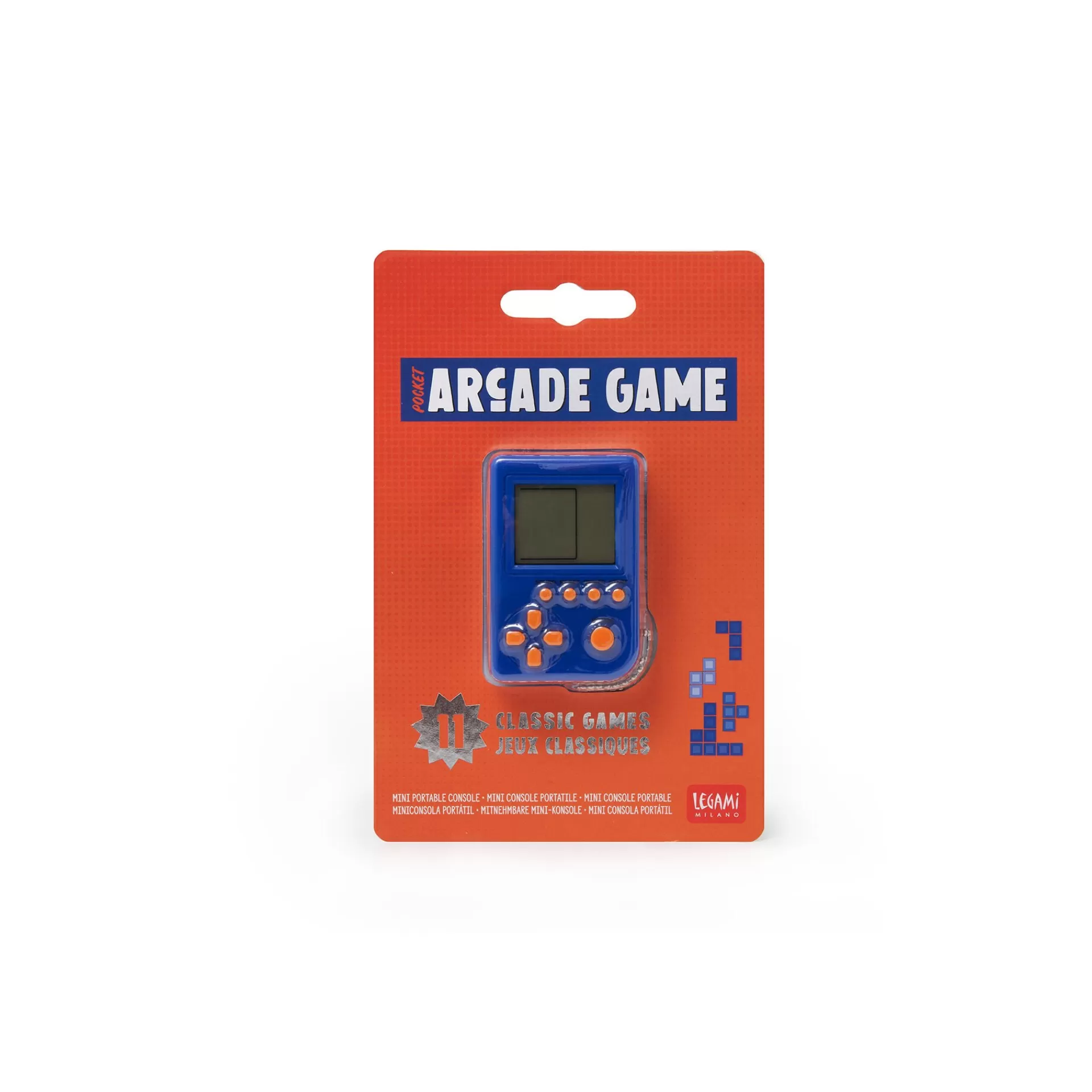 Legami Milano Pocket Arcade Game - Mini Console Portatile- Arcade