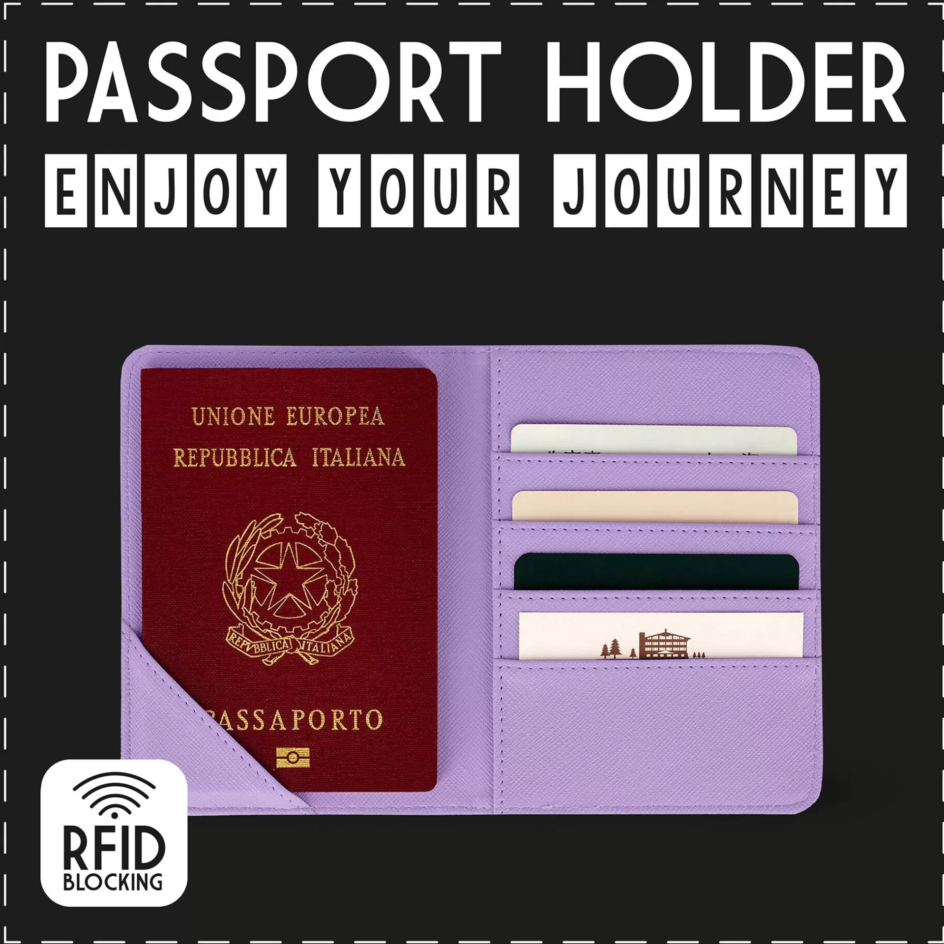 Legami Milano Porta Passaporto - Passport Holder- Portadocumenti