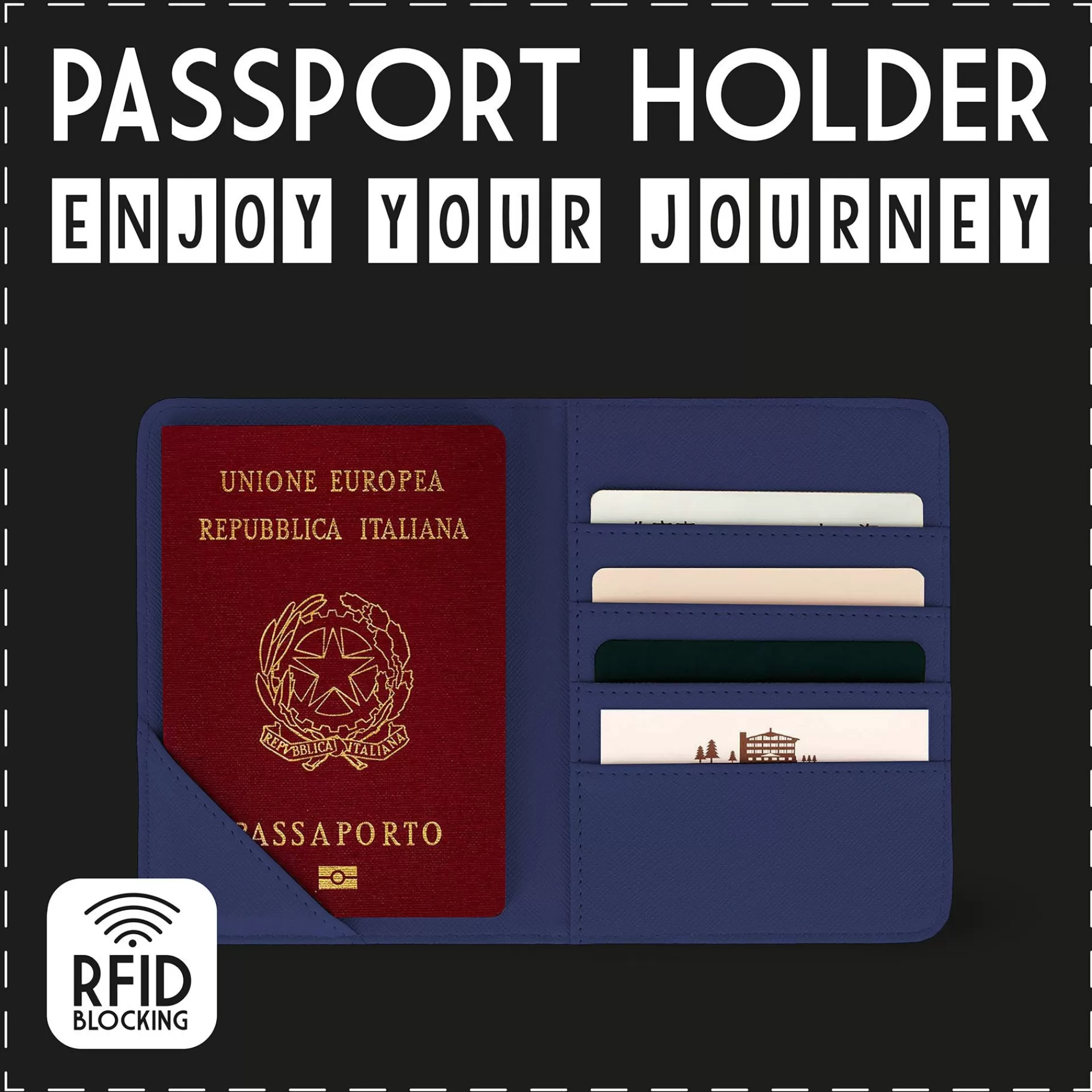 Legami Milano Porta Passaporto - Passport Holder- Portadocumenti