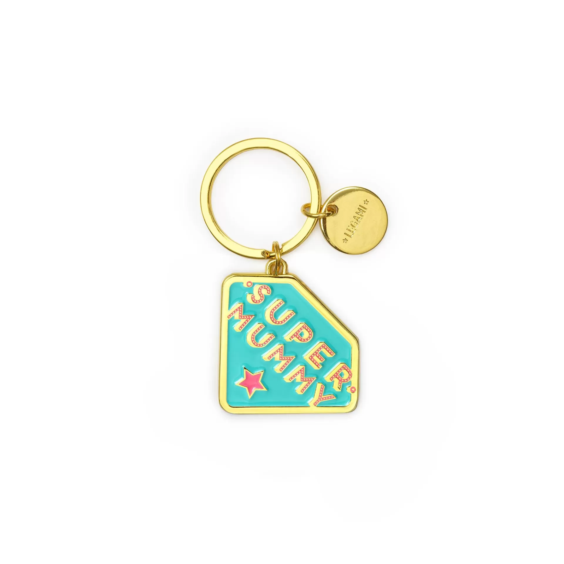 Legami Milano Portachiavi in Metallo Smaltato - What a Key Ring!- Portachiavi