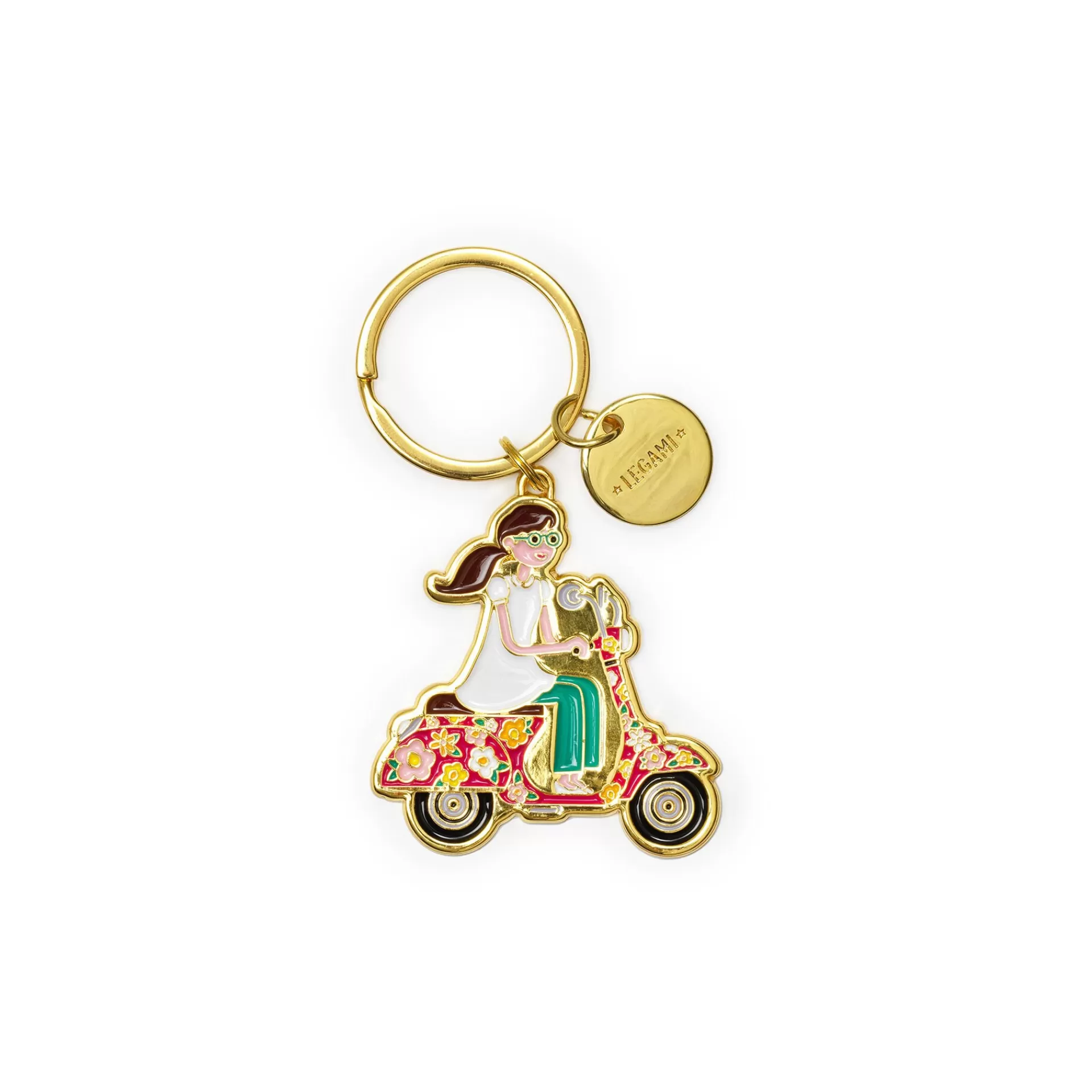 Legami Milano Portachiavi in Metallo Smaltato - What a Key Ring!- Portachiavi