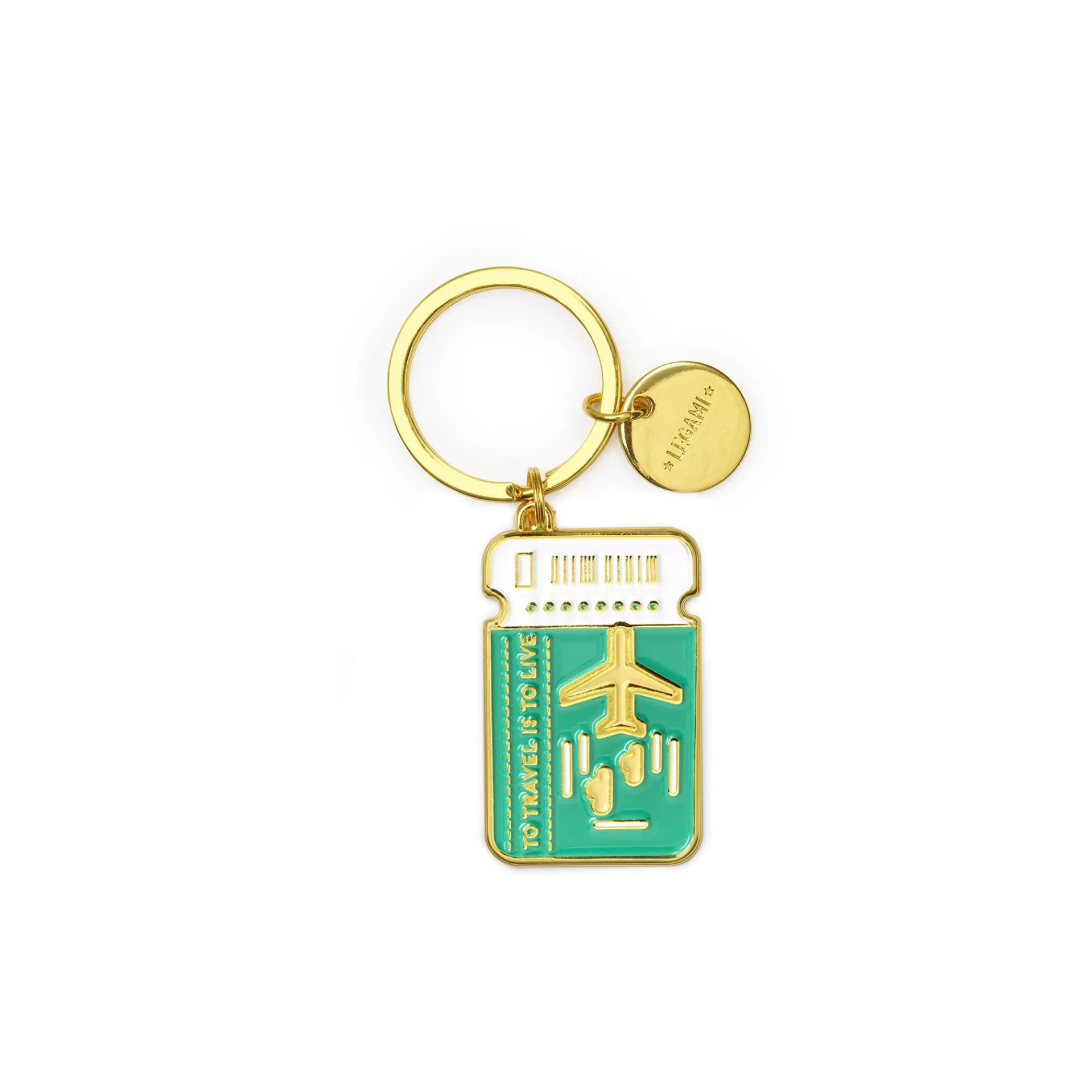 Legami Milano Portachiavi in Metallo Smaltato - What a Key Ring!- Portachiavi