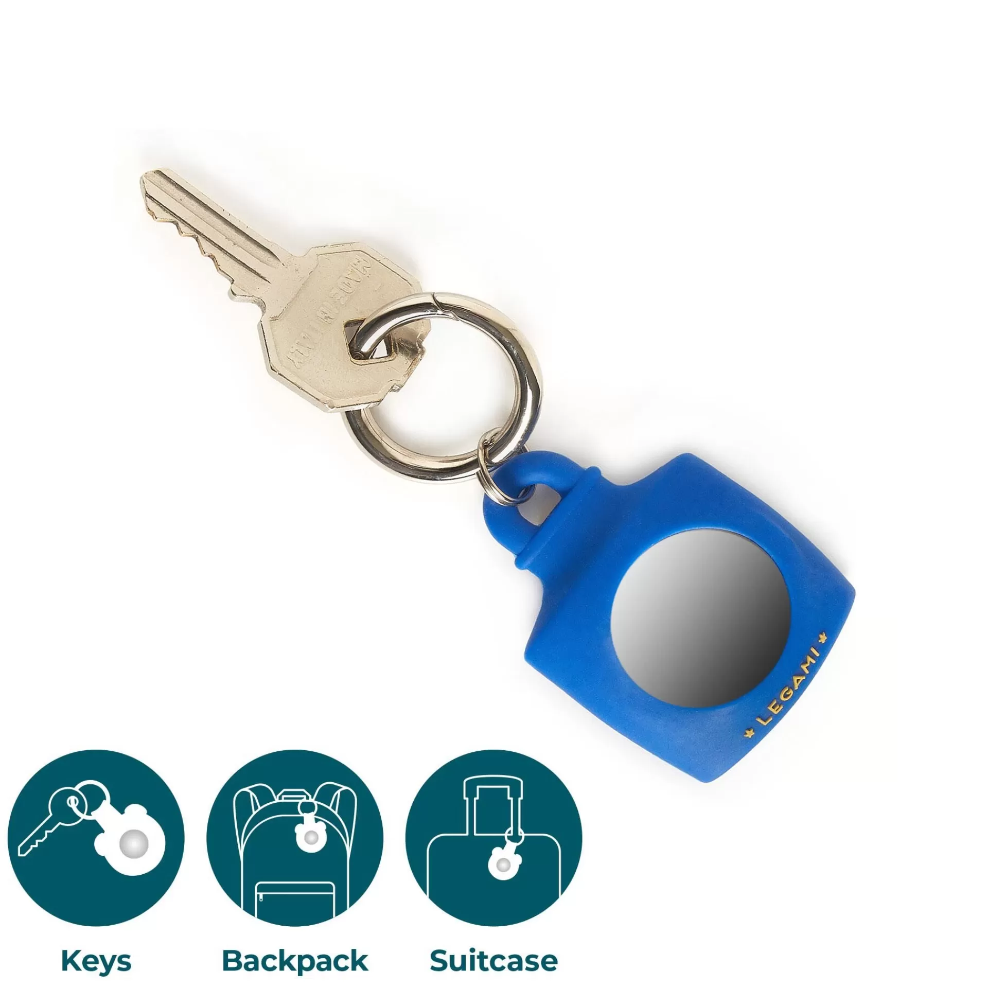 Legami Milano Portachiavi per AirTag- Accessori Per Smartphone Pc Tablet | Accessori Viaggio