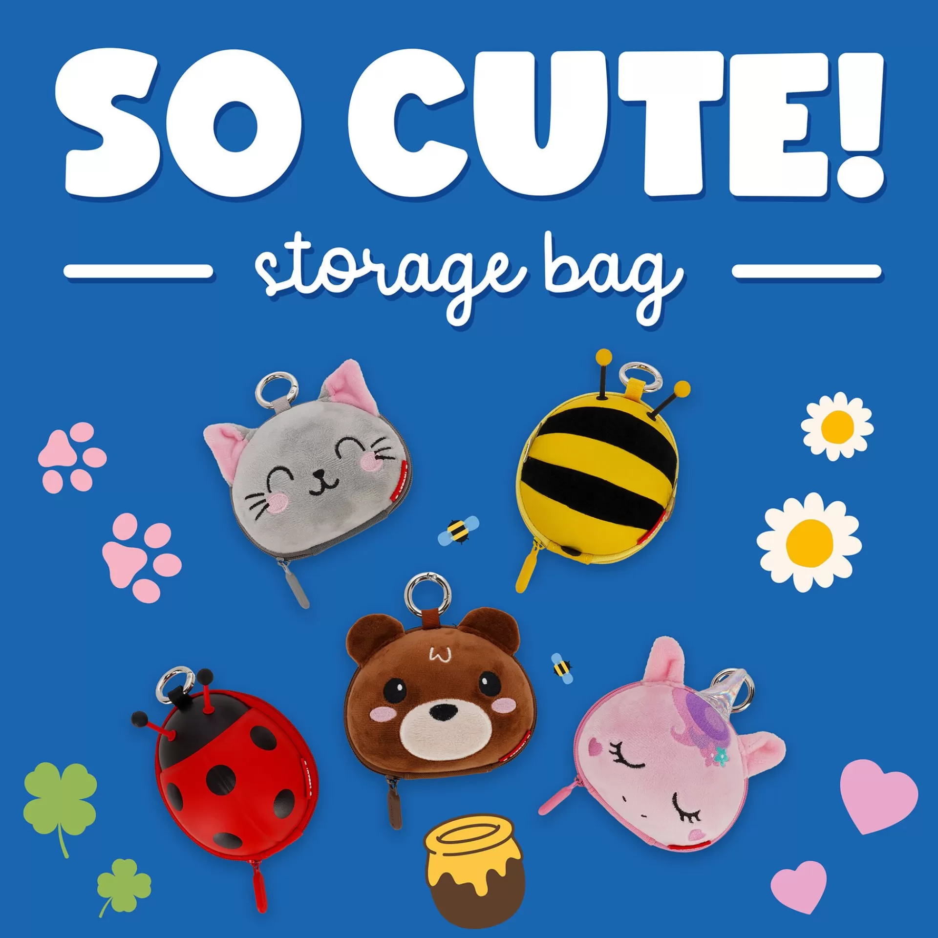 Legami Milano Portamonete con Portachiavi - So Cute!- Portachiavi | Pochette E Portamonete
