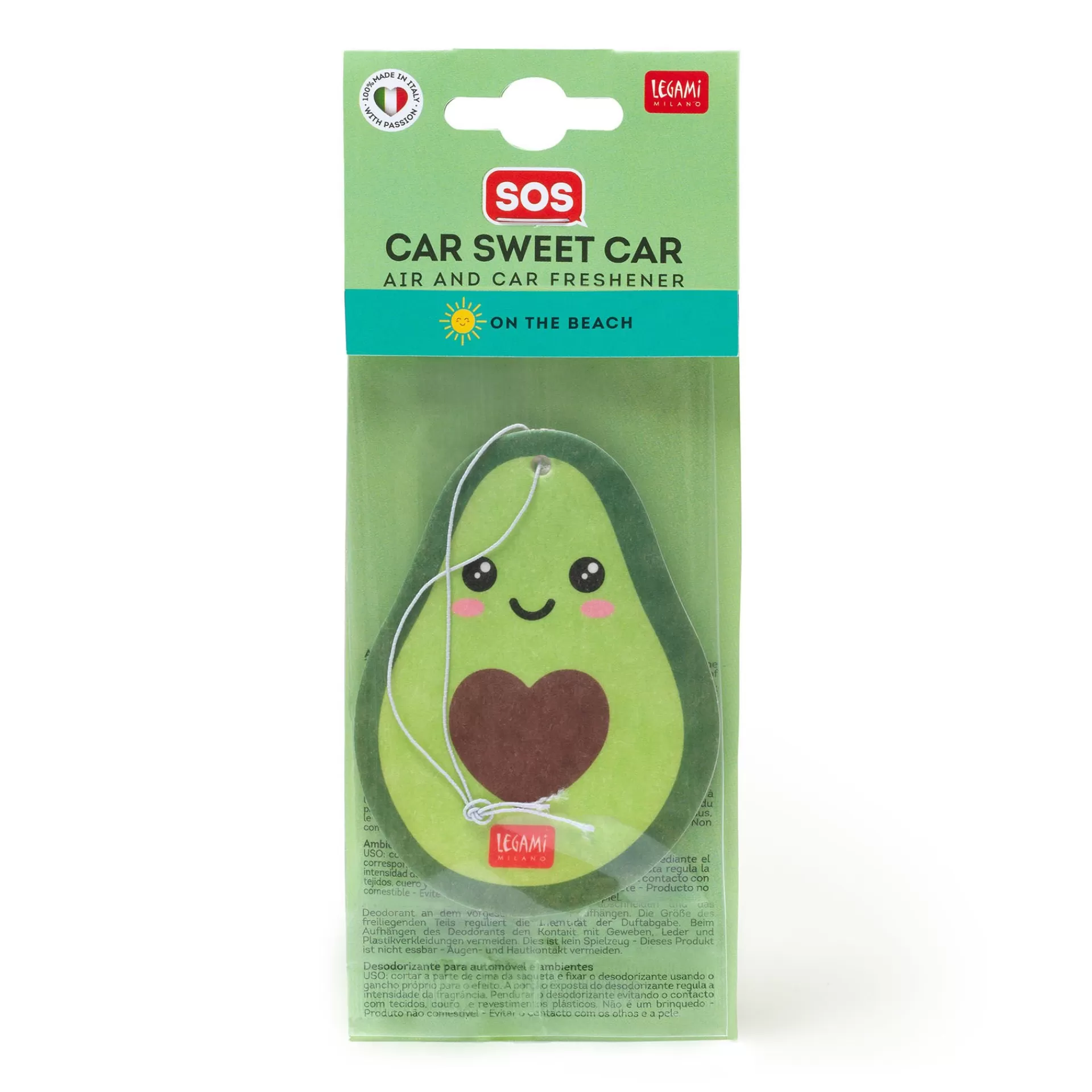 Legami Milano Profumatore Auto e Ambienti - SOS Car Sweet Car- Altri Accessori | Accessori Viaggio