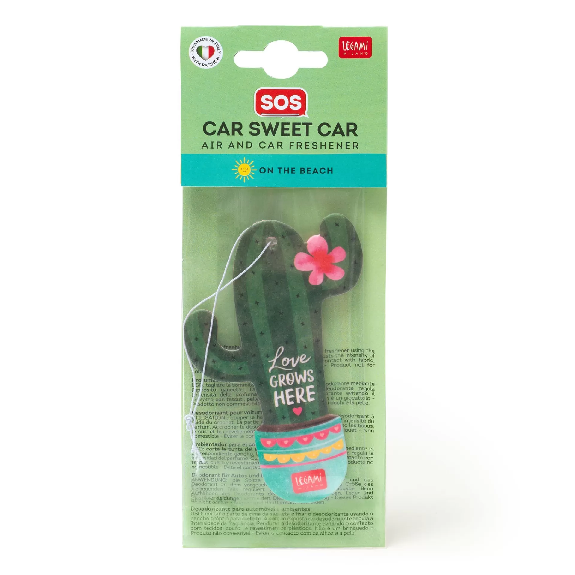 Legami Milano Profumatore per Auto - SOS Car Sweet Car- Altri Accessori | Accessori Viaggio