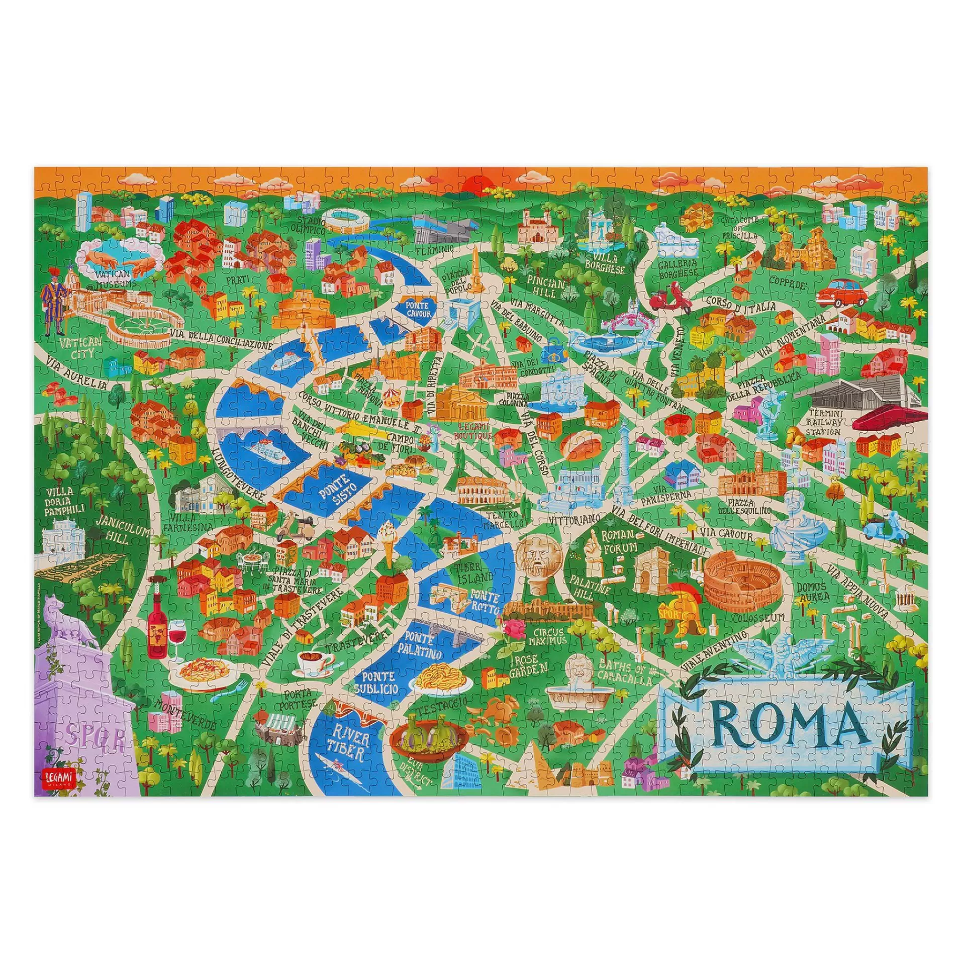 Legami Milano Puzzle da 1000 Pezzi- Giochi