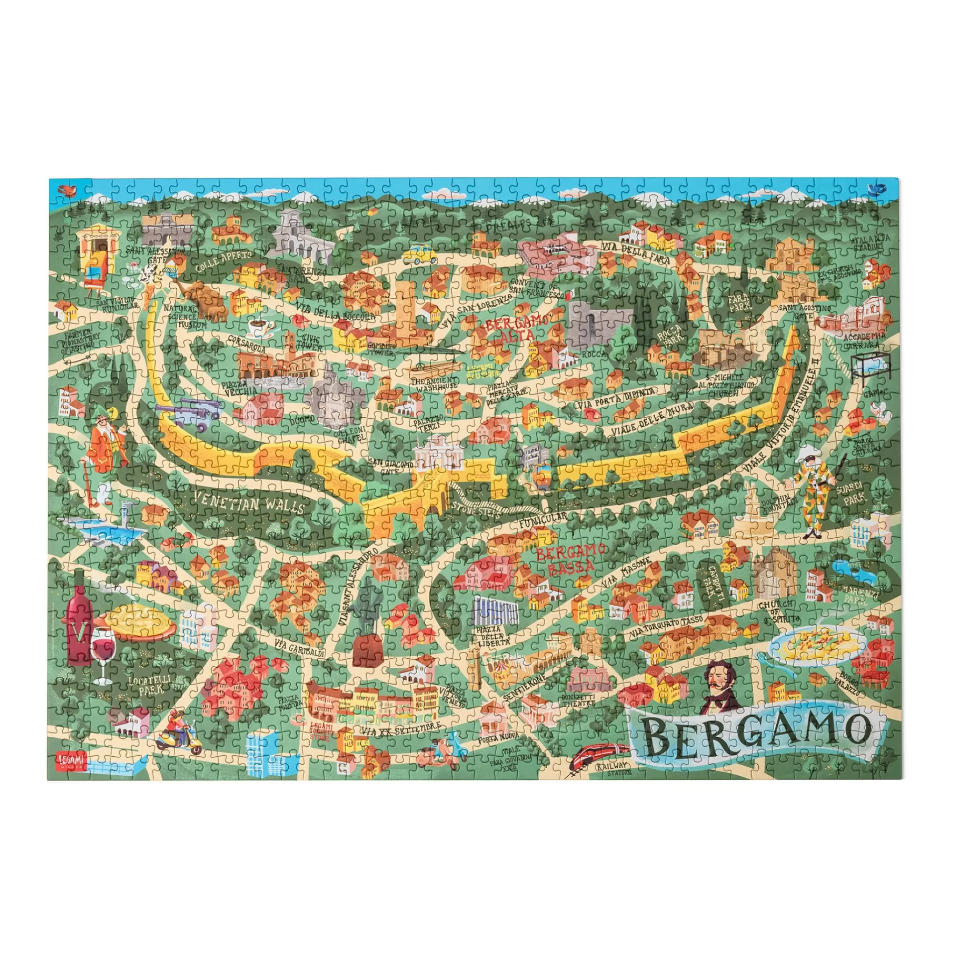 Legami Milano Puzzle da 1000 Pezzi- Giochi