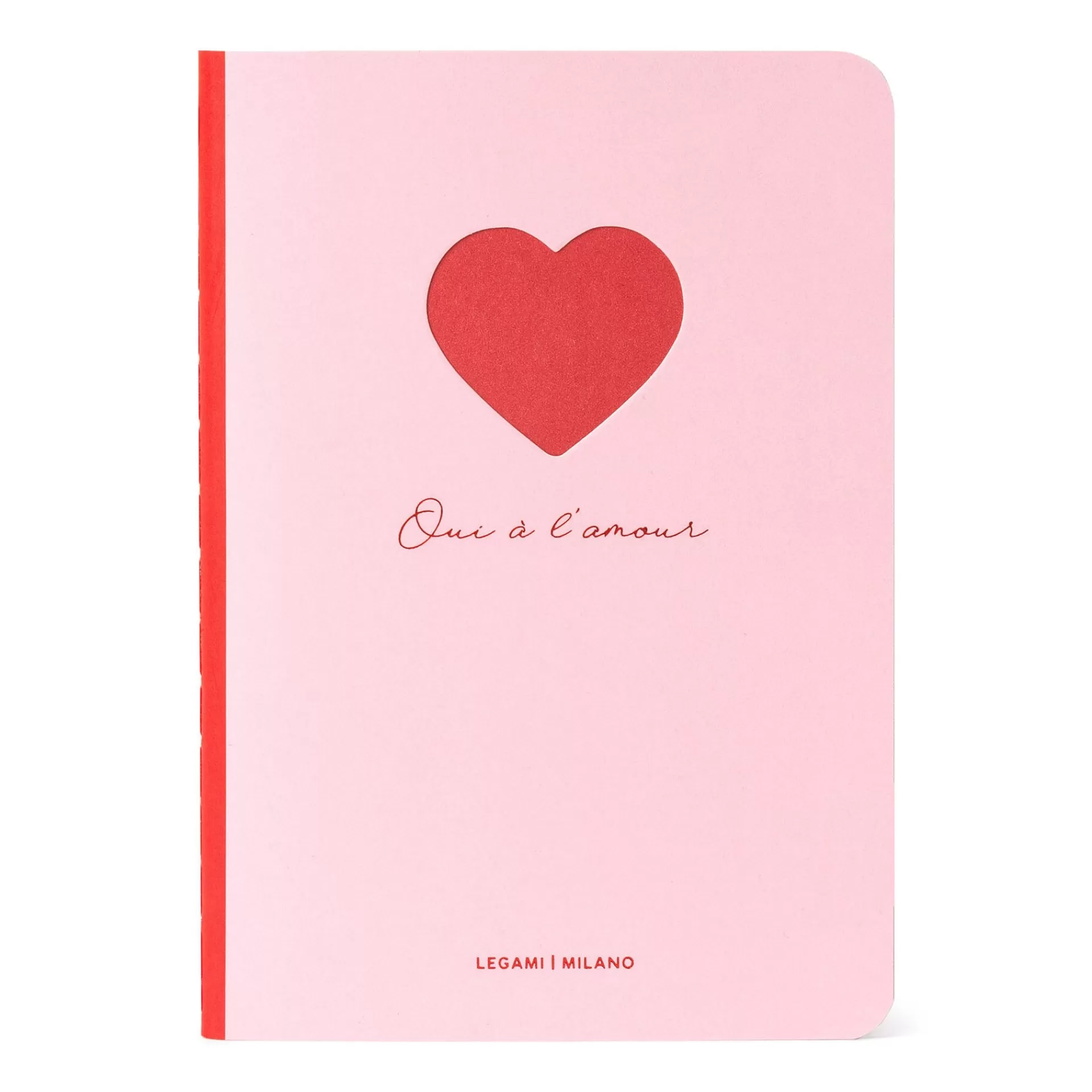 Legami Milano Quaderno a Righe con Cuore - Foglio A6- Quaderni A Righe