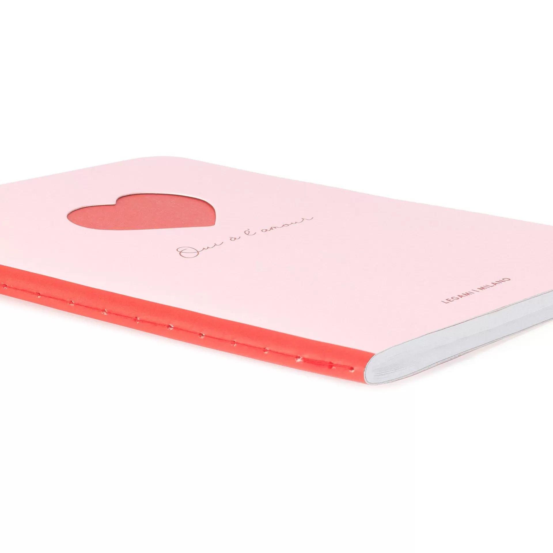 Legami Milano Quaderno a Righe con Cuore - Foglio A6- Quaderni A Righe