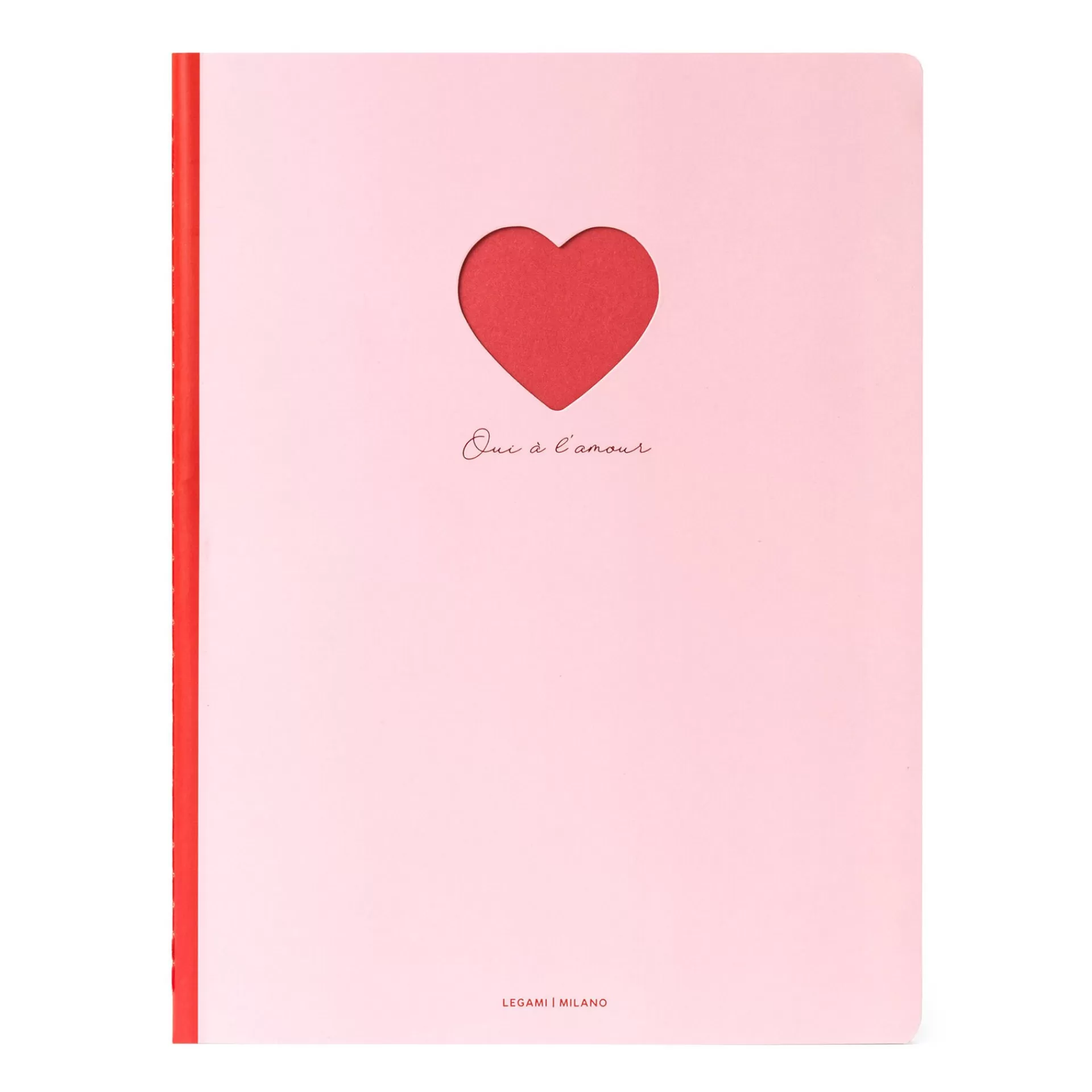 Legami Milano Quaderno a Righe con Cuore - Foglio B5- Quaderni A Righe