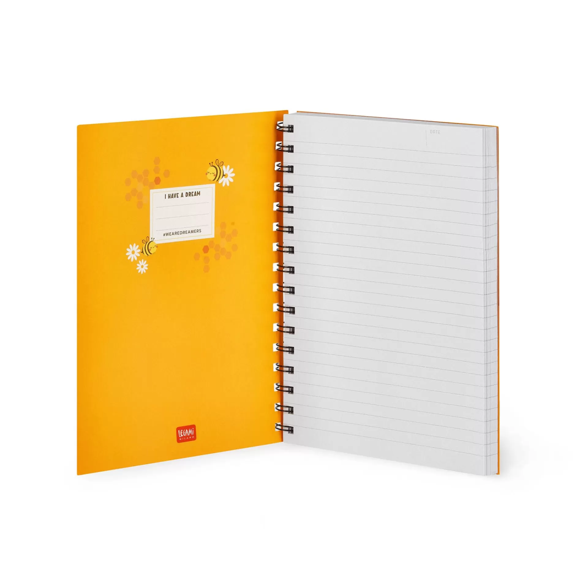 Legami Milano Quaderno a Righe con Spirale - Foglio A5- Quaderni A Righe