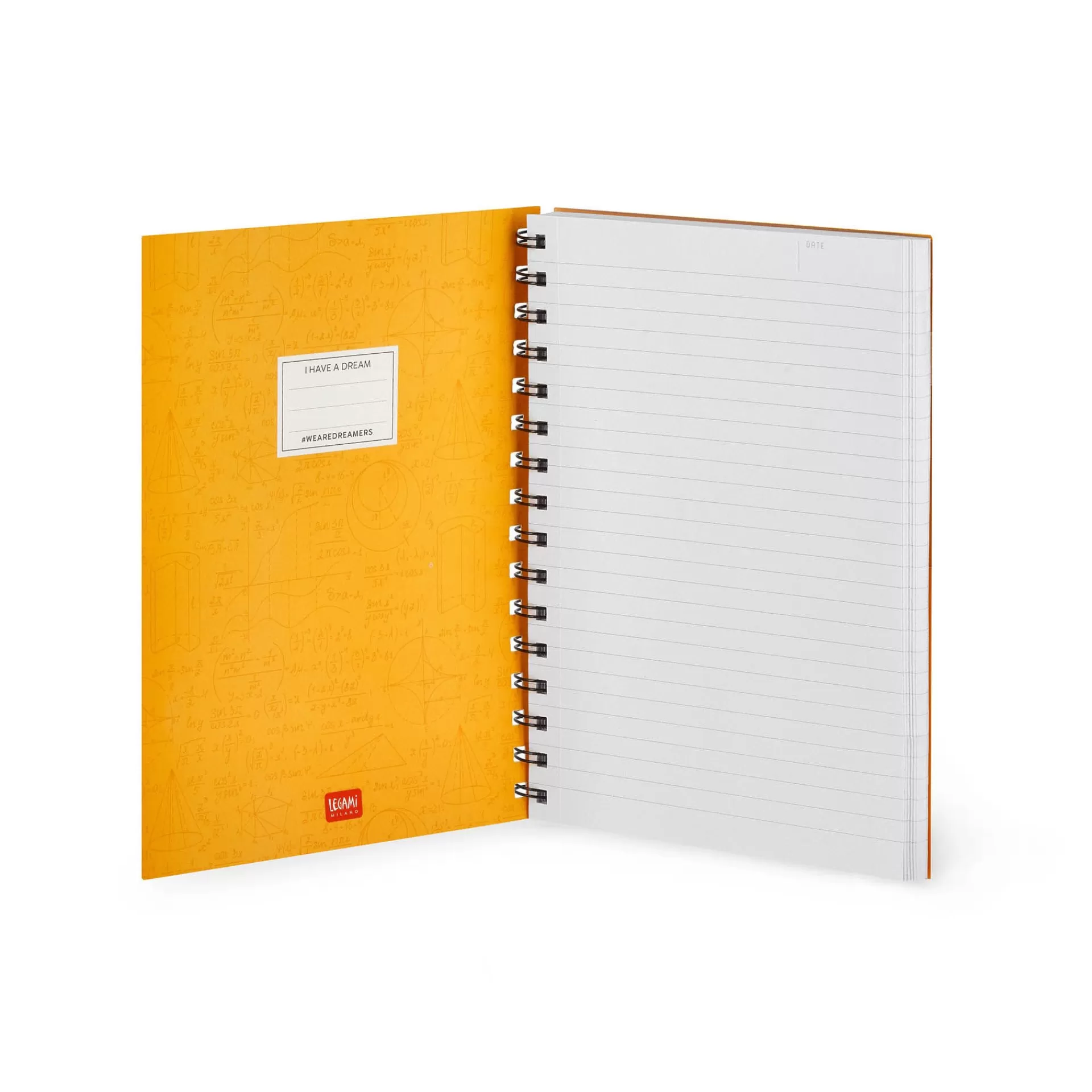 Legami Milano Quaderno a Righe con Spirale - Foglio A5- Quaderni A Righe