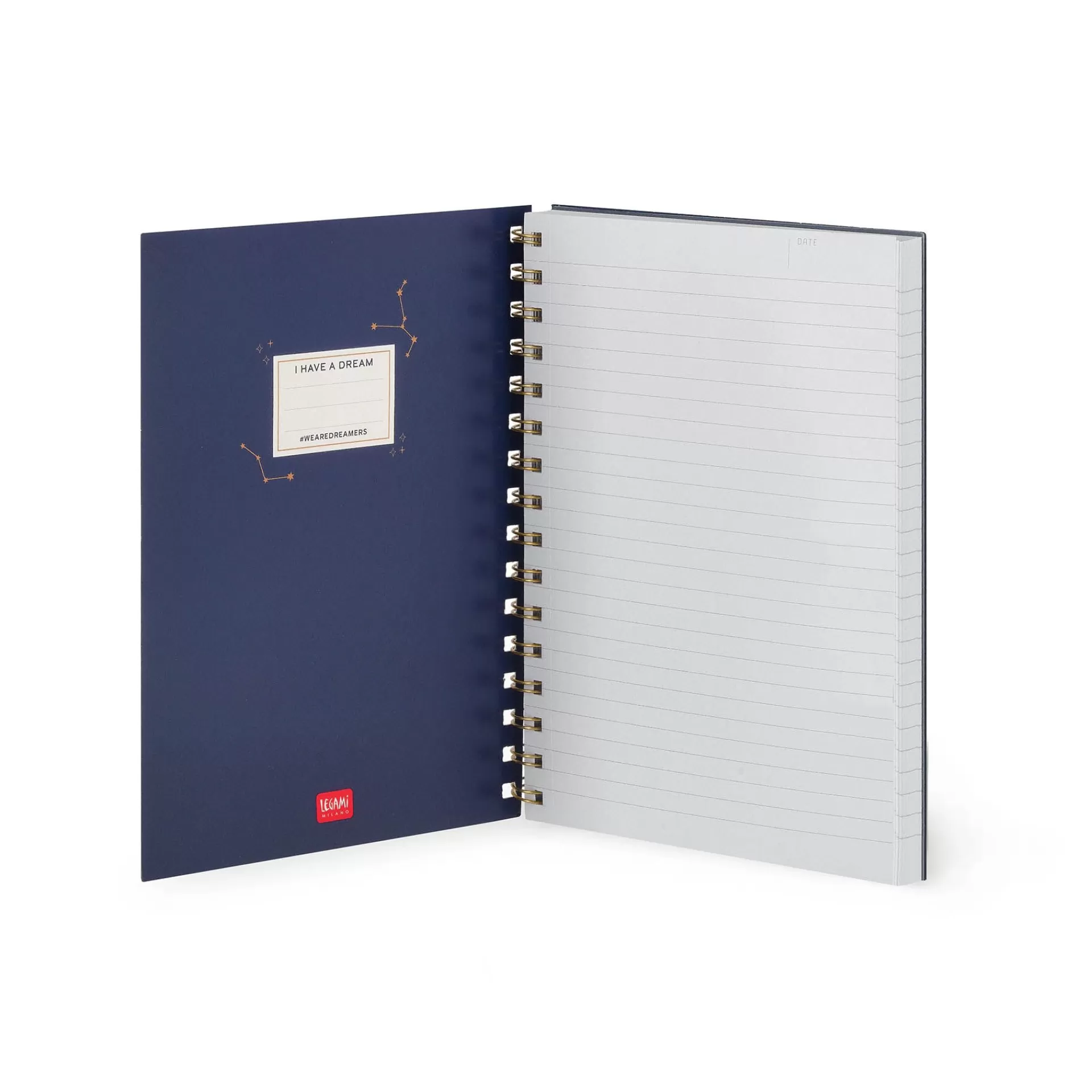Legami Milano Quaderno a Righe con Spirale - Foglio A5- Quaderni A Righe