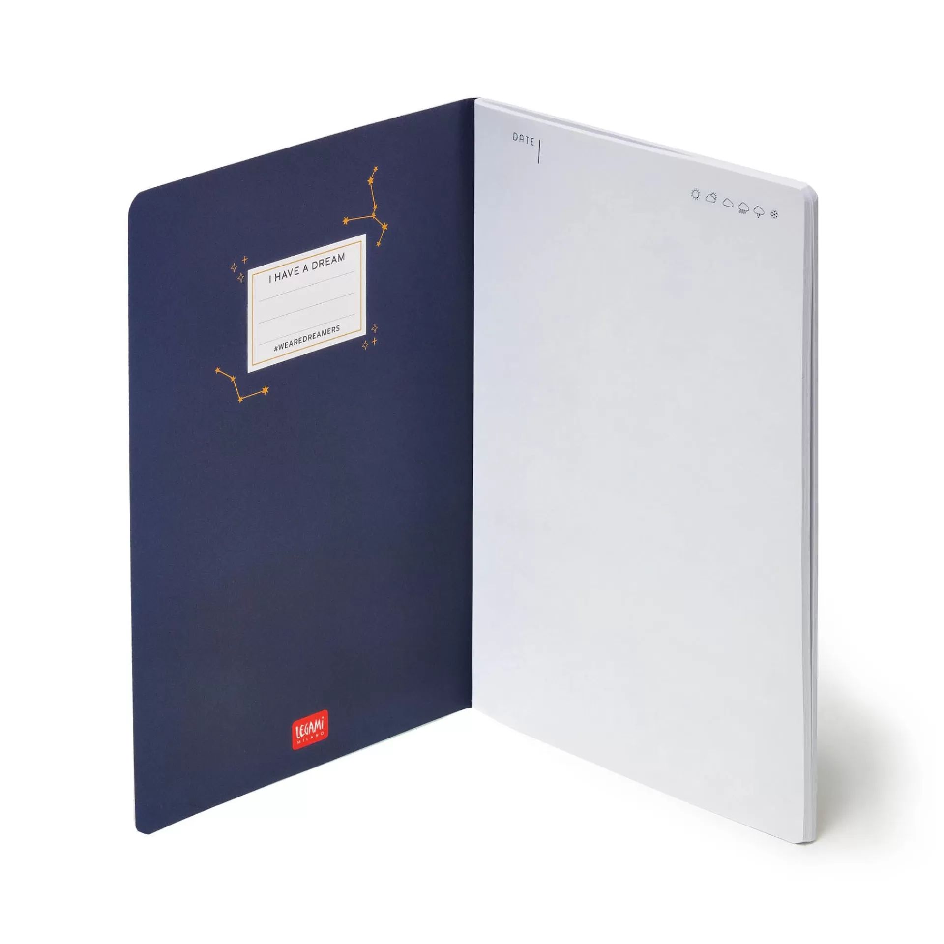 Legami Milano Quaderno Foglio Bianco - A5- Quaderni Foglio Bianco